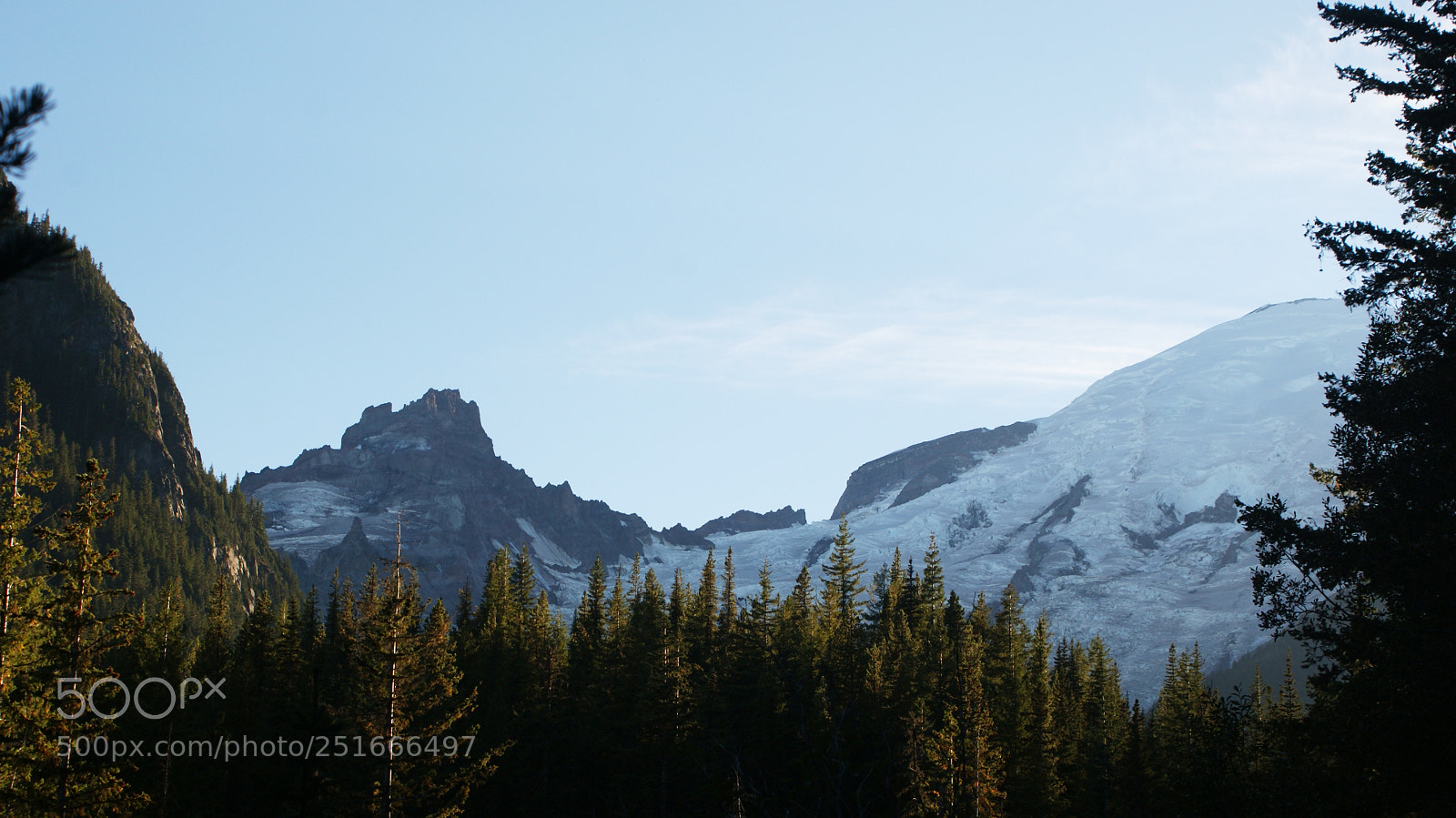Sony Alpha DSLR-A200 sample photo. Glacier basin trail, mt photography