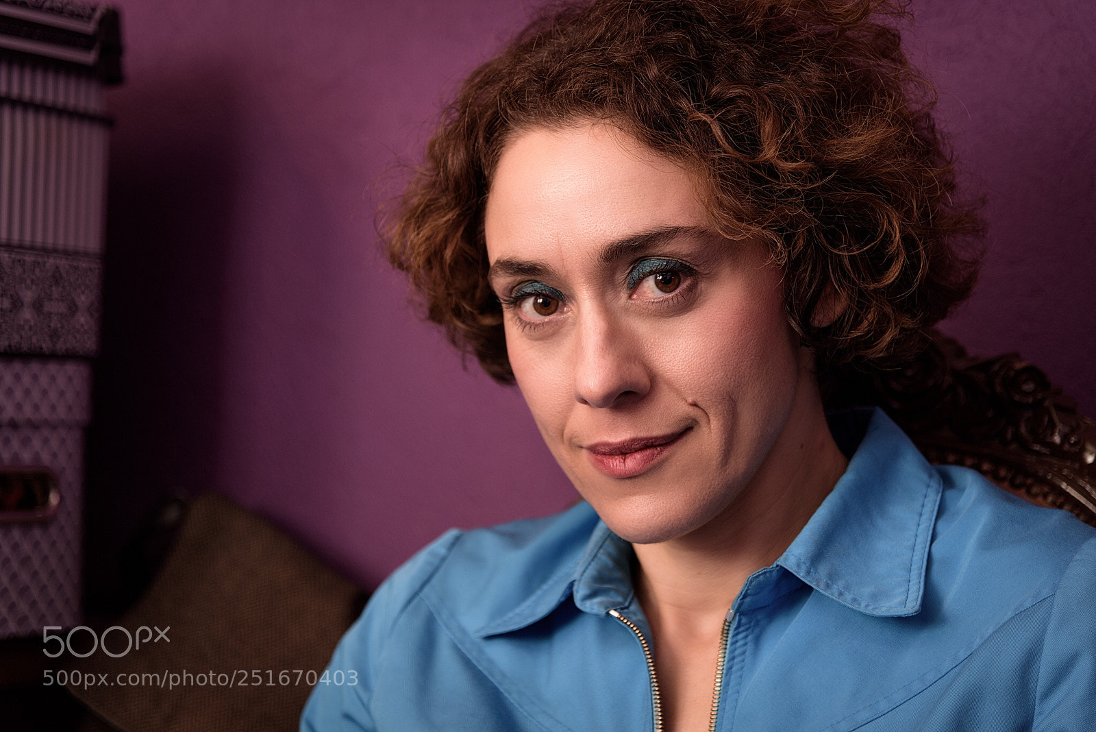 Nikon D810 sample photo. Backstage portrait  photography