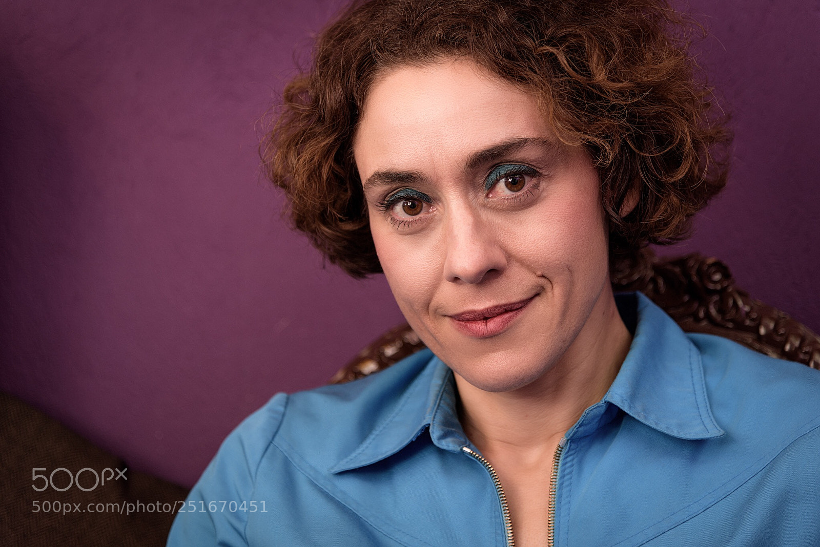Nikon D810 sample photo. Backstage portrait  photography