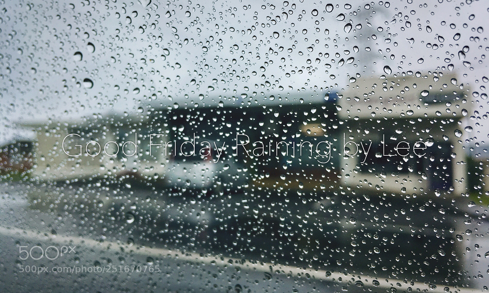 Apple iPhone SE sample photo. Raining photography