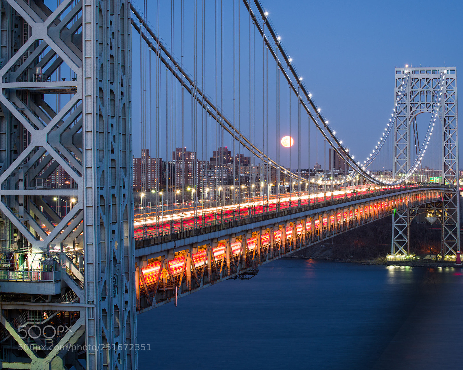 Pentax K-1 sample photo. Blue moon rising photography
