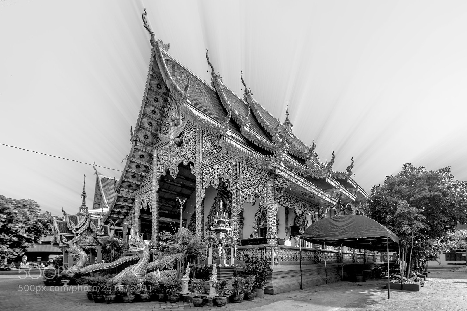 Nikon D850 sample photo. Wat chedi mae krua photography