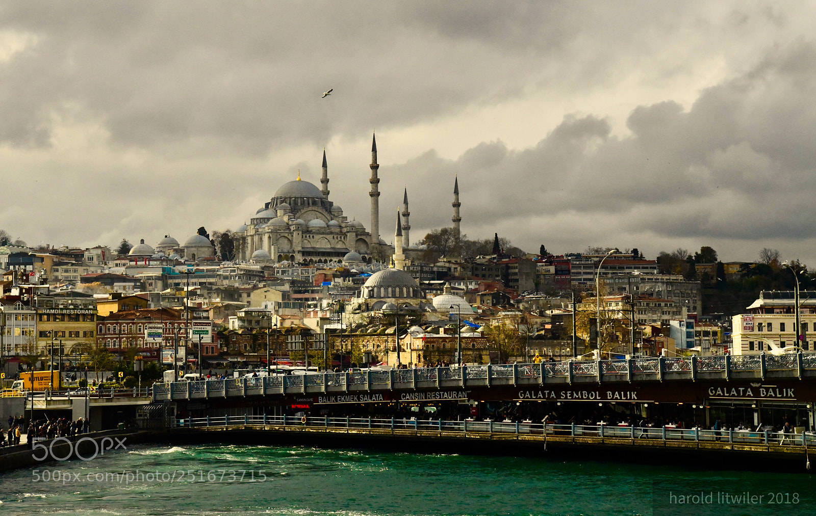 Nikon D850 sample photo. Galata bridge istanbul  photography
