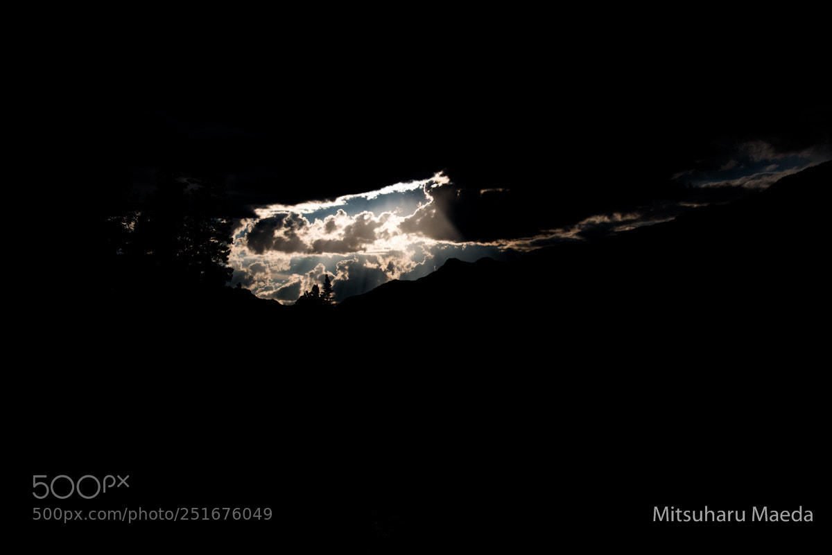 Nikon D800E sample photo. Dark light sky photography