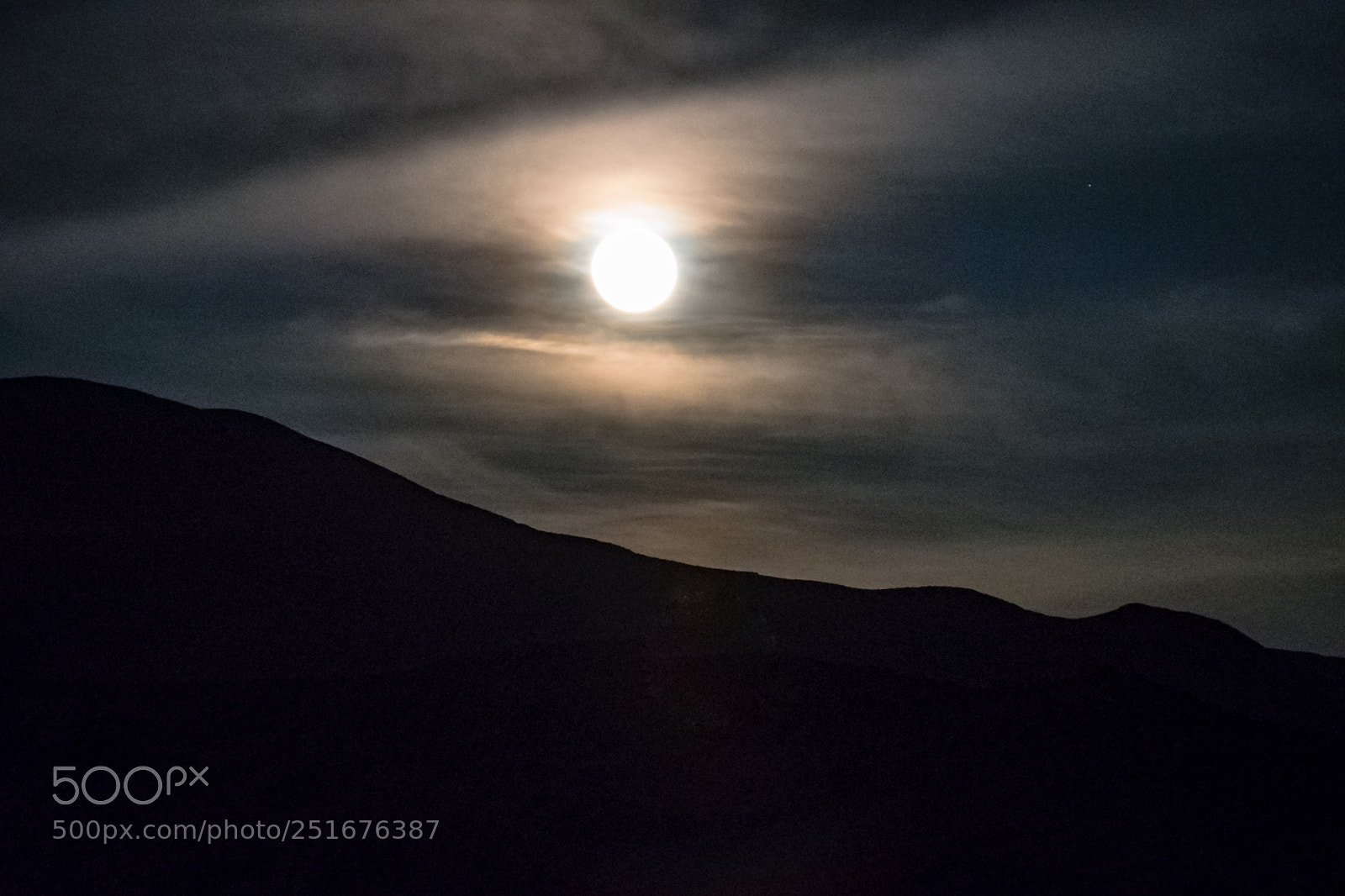 Nikon D500 sample photo. Full sap moon photography