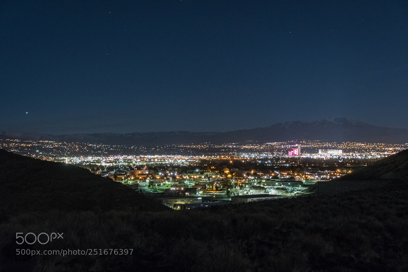 Nikon D500 sample photo. Venus sets in the photography