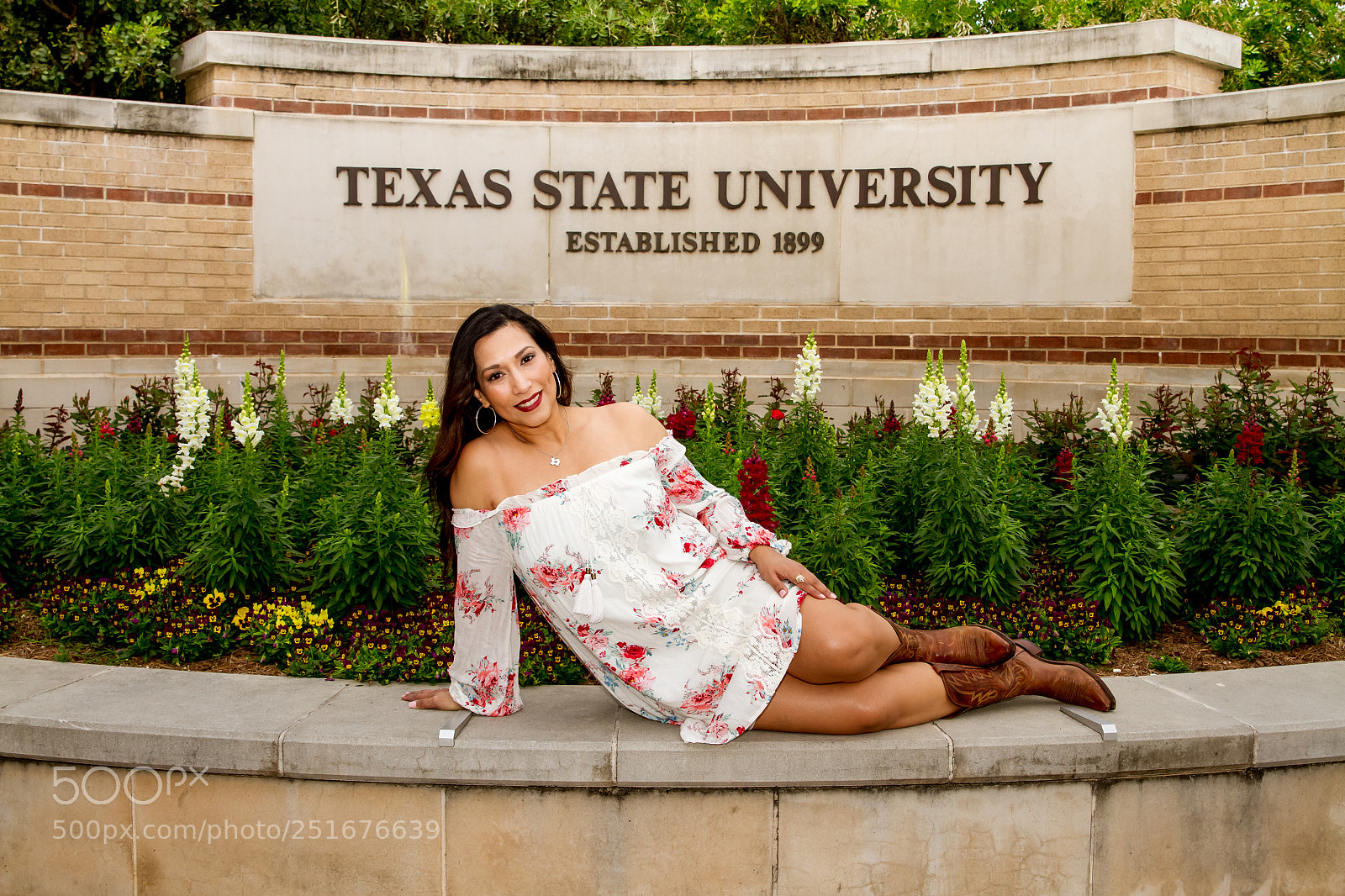 Canon EOS 7D sample photo. Texas state senior portrait photography