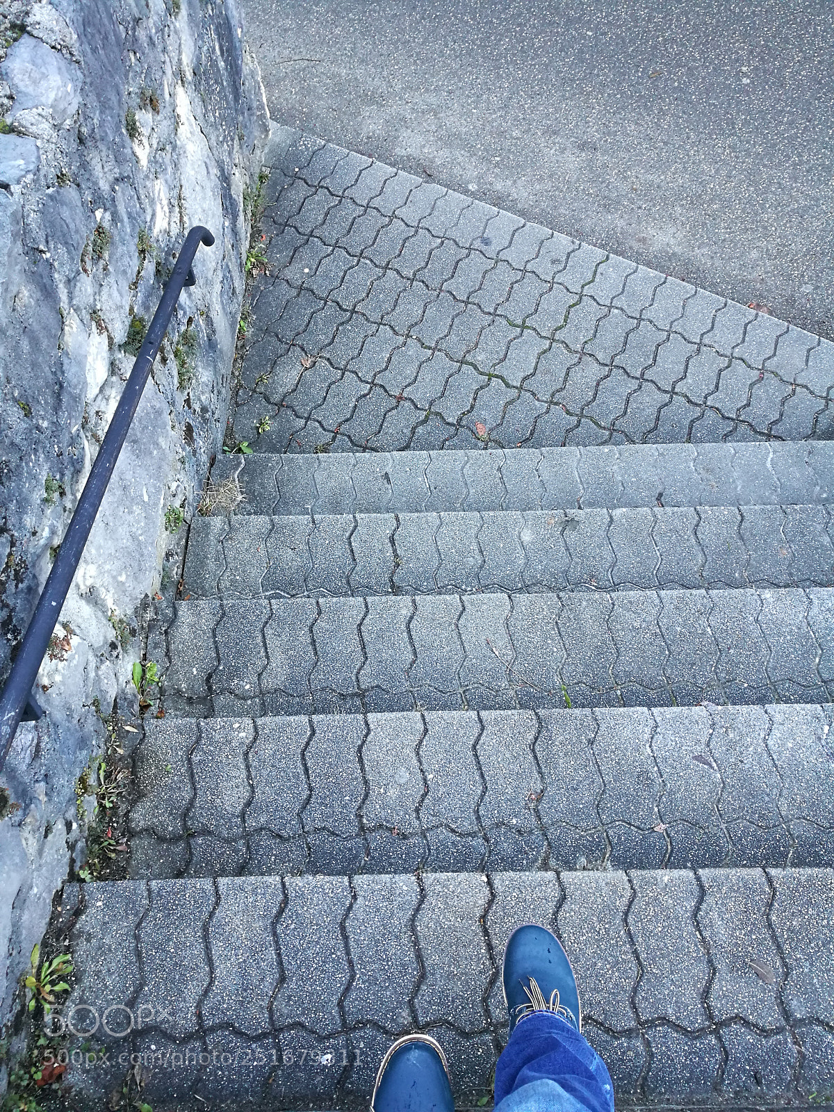 HUAWEI P9 sample photo. Stone steps photography