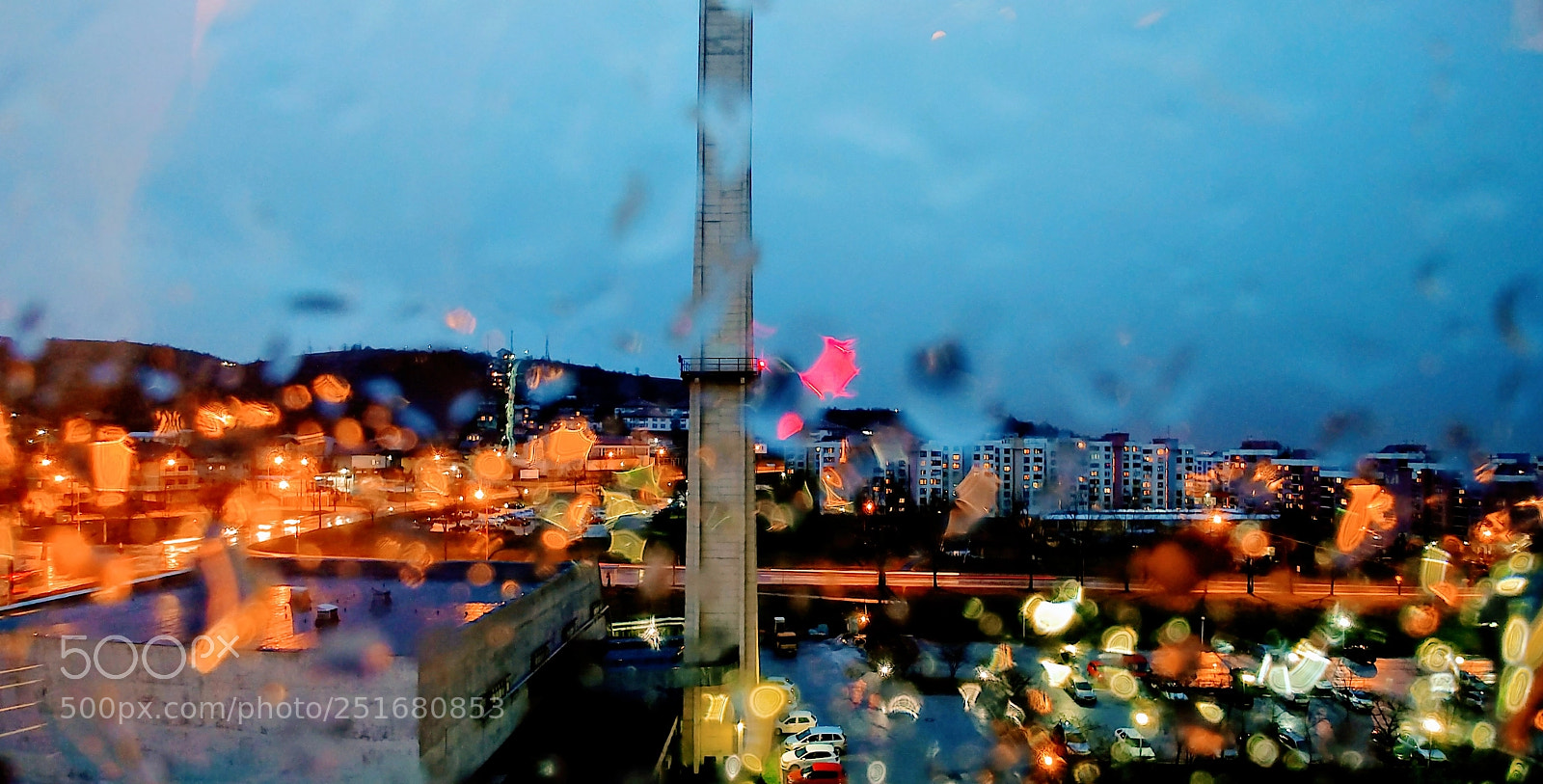 LG G6 sample photo. Rain in sarajevo photography