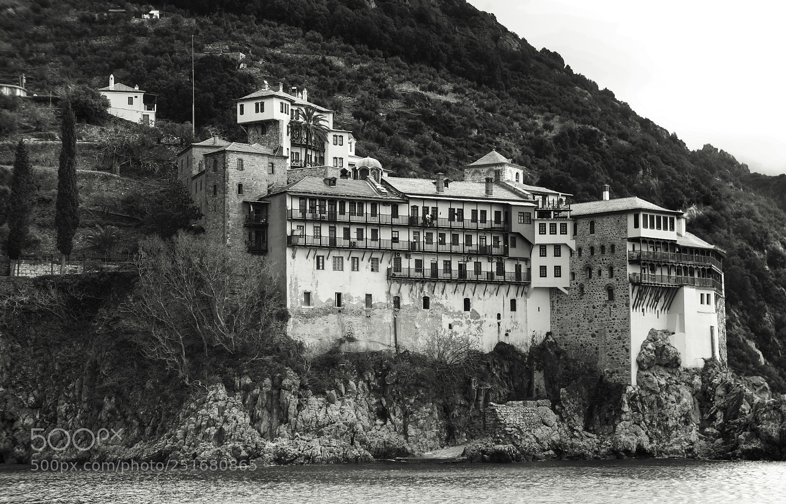 Sony Alpha NEX-5R sample photo. Grigoriu monastery photography