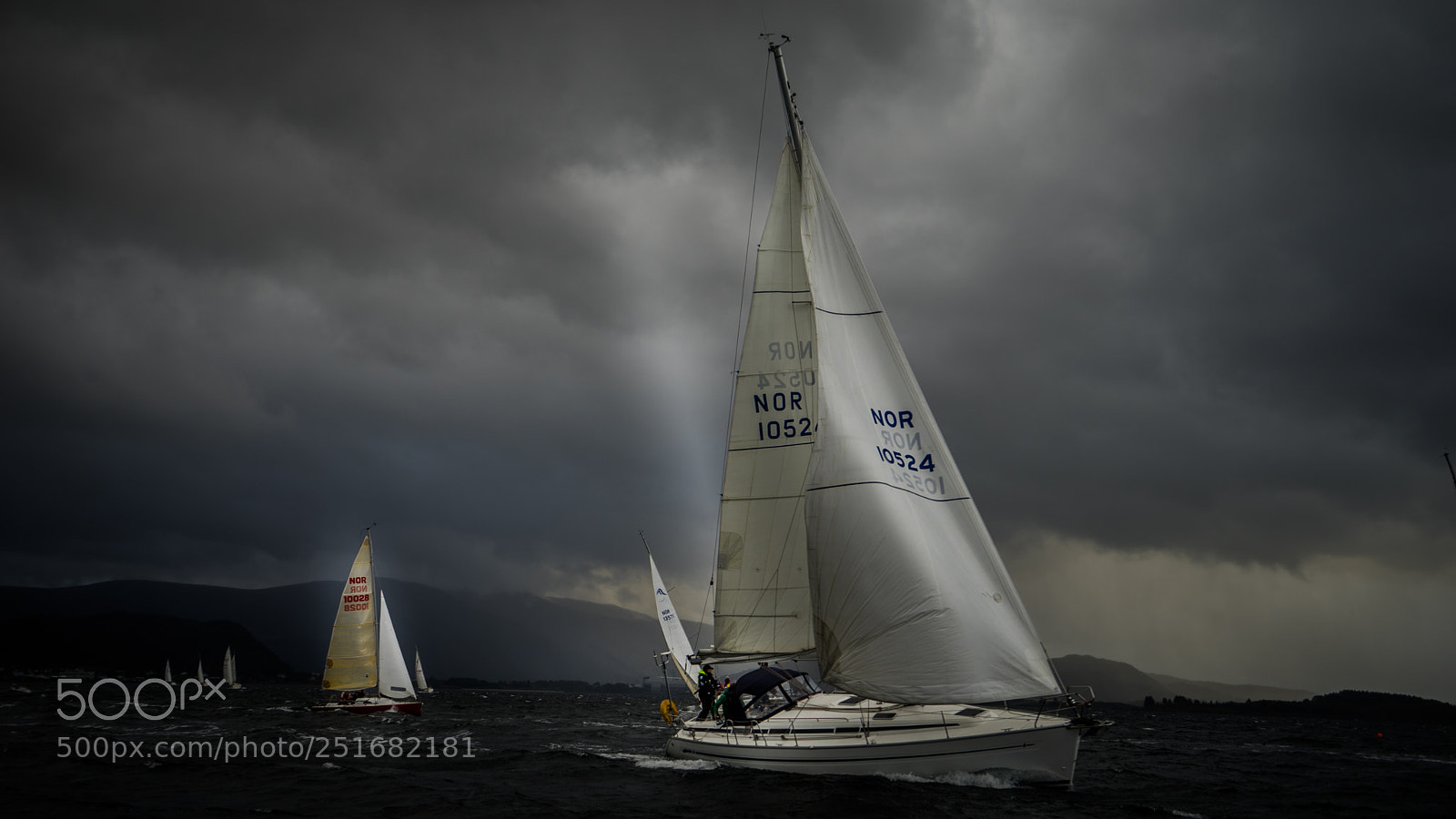 Sony a7 sample photo. Dark race photography