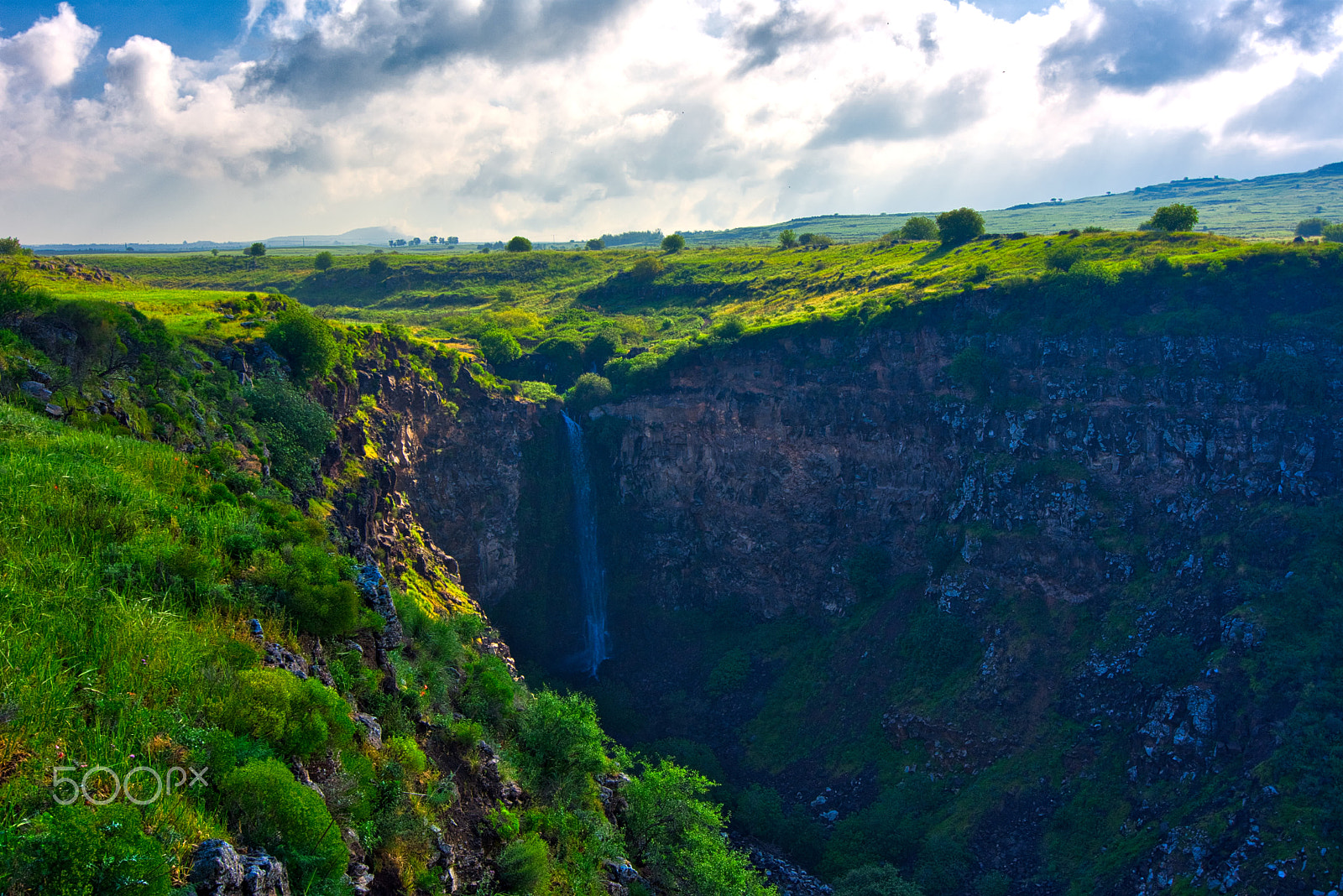 Nikon D7200 sample photo. View of waterfall photography