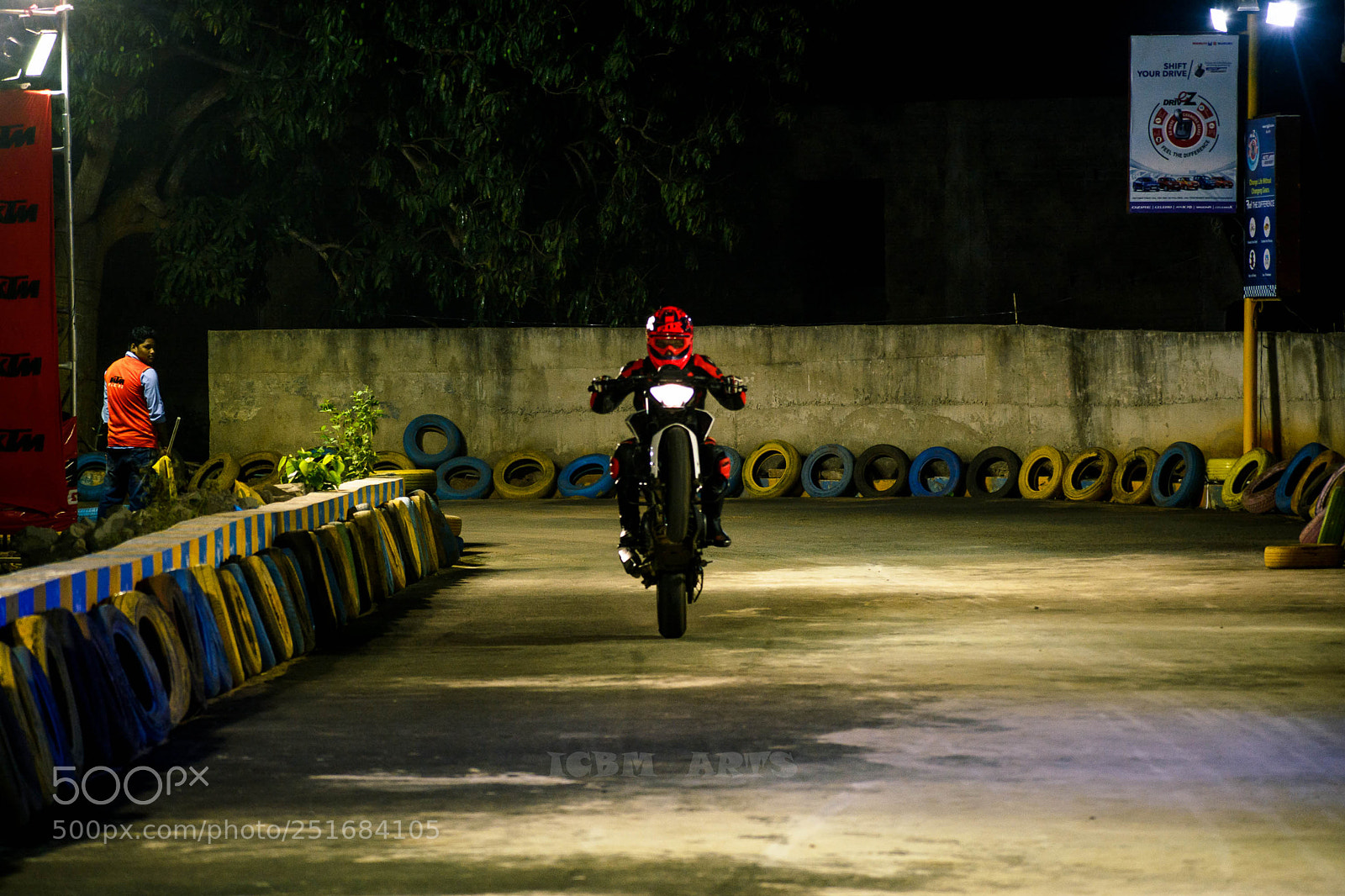 Nikon D5200 sample photo. Ktm duke 390 on whelie photography