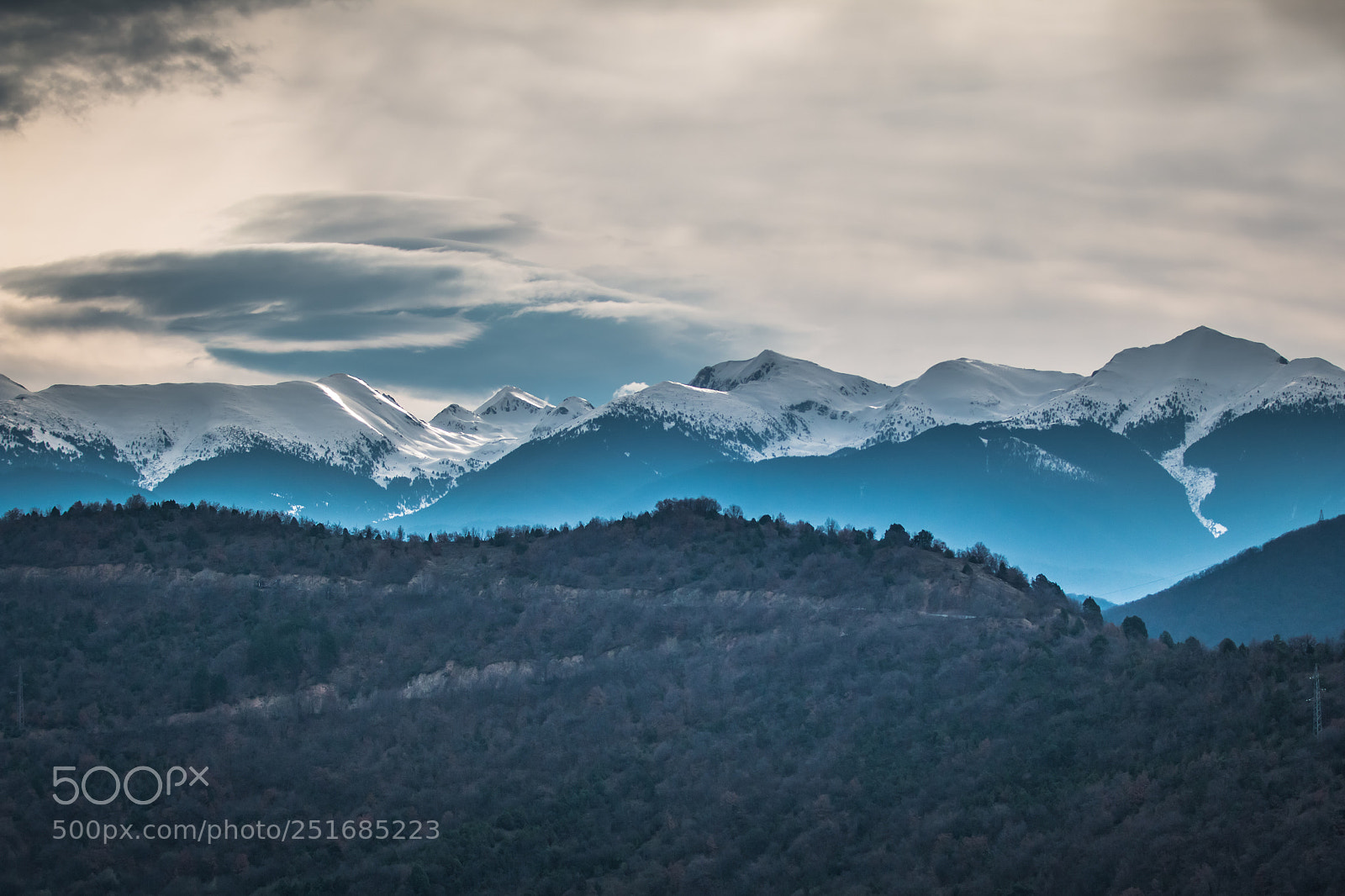 Canon EOS 70D sample photo. Snowy peaks of pirin photography