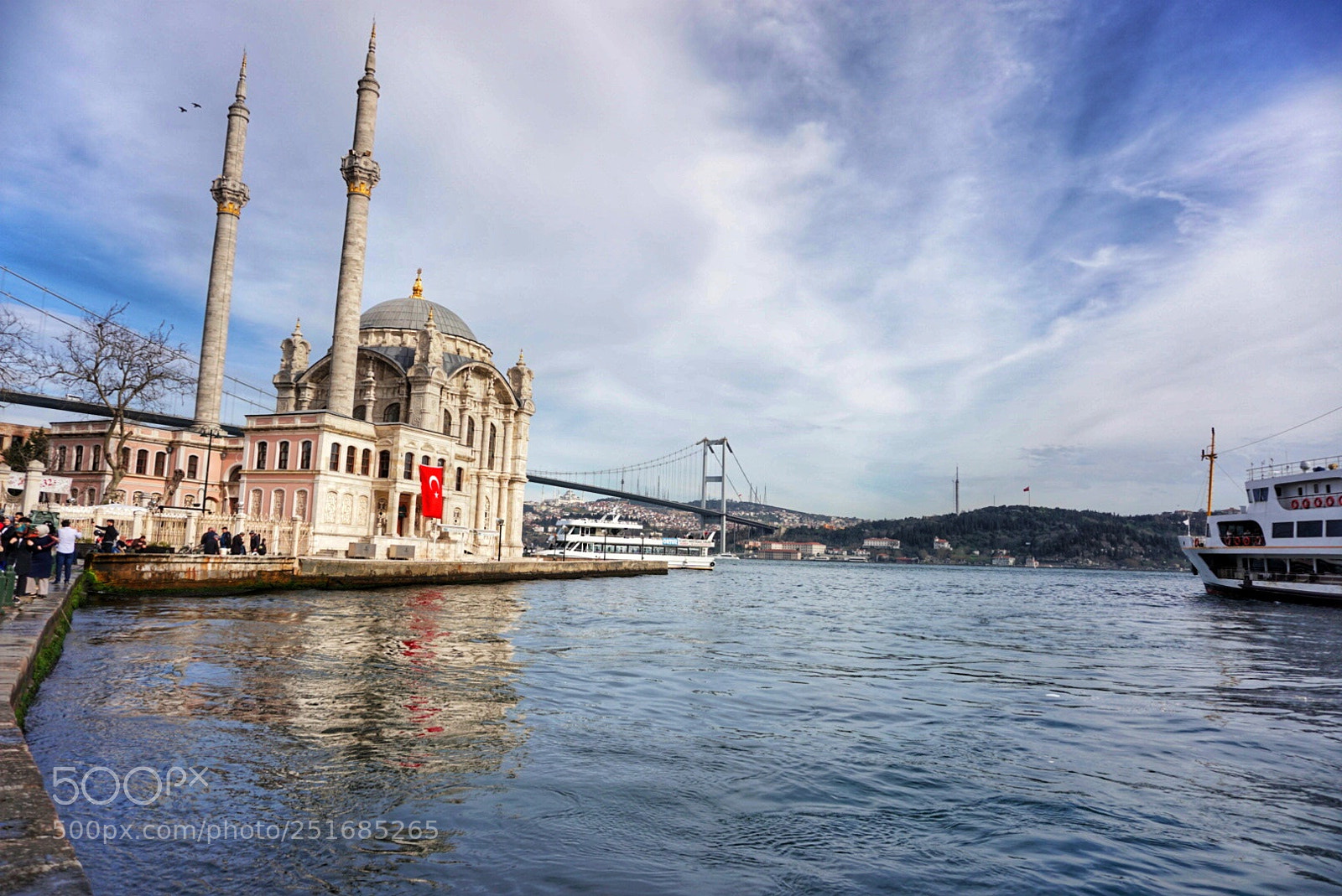 Sony a6000 sample photo. Ortaköy photography