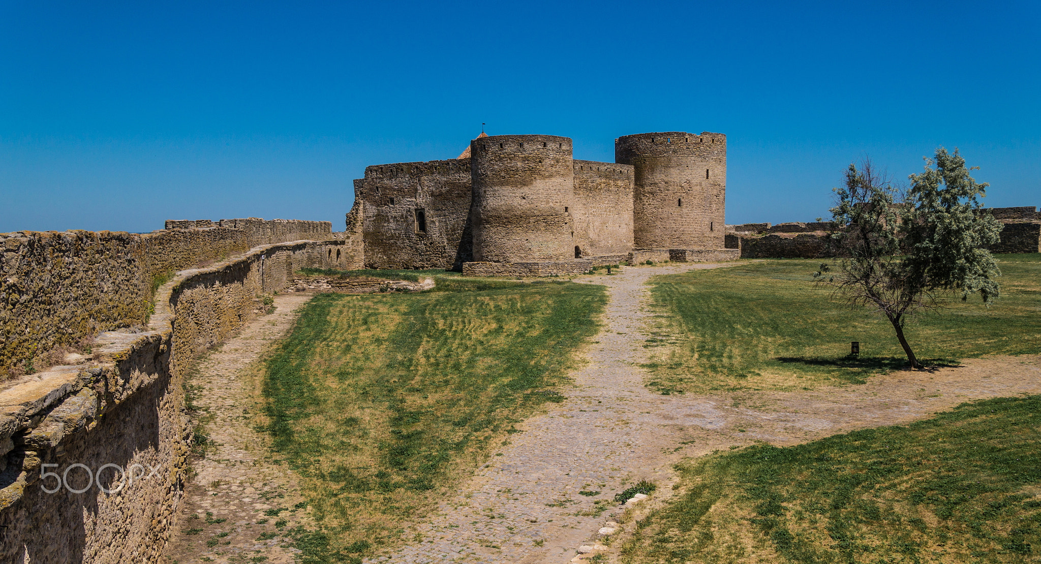 Akkerman Fortress near Odessa city in Ukraine