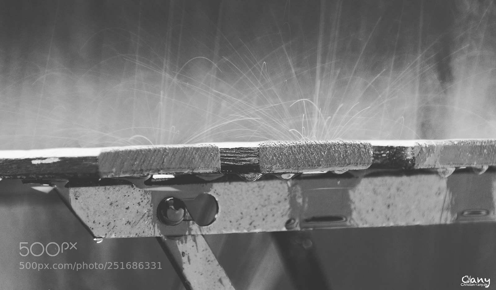 Nikon D7500 sample photo. Rain on table photography