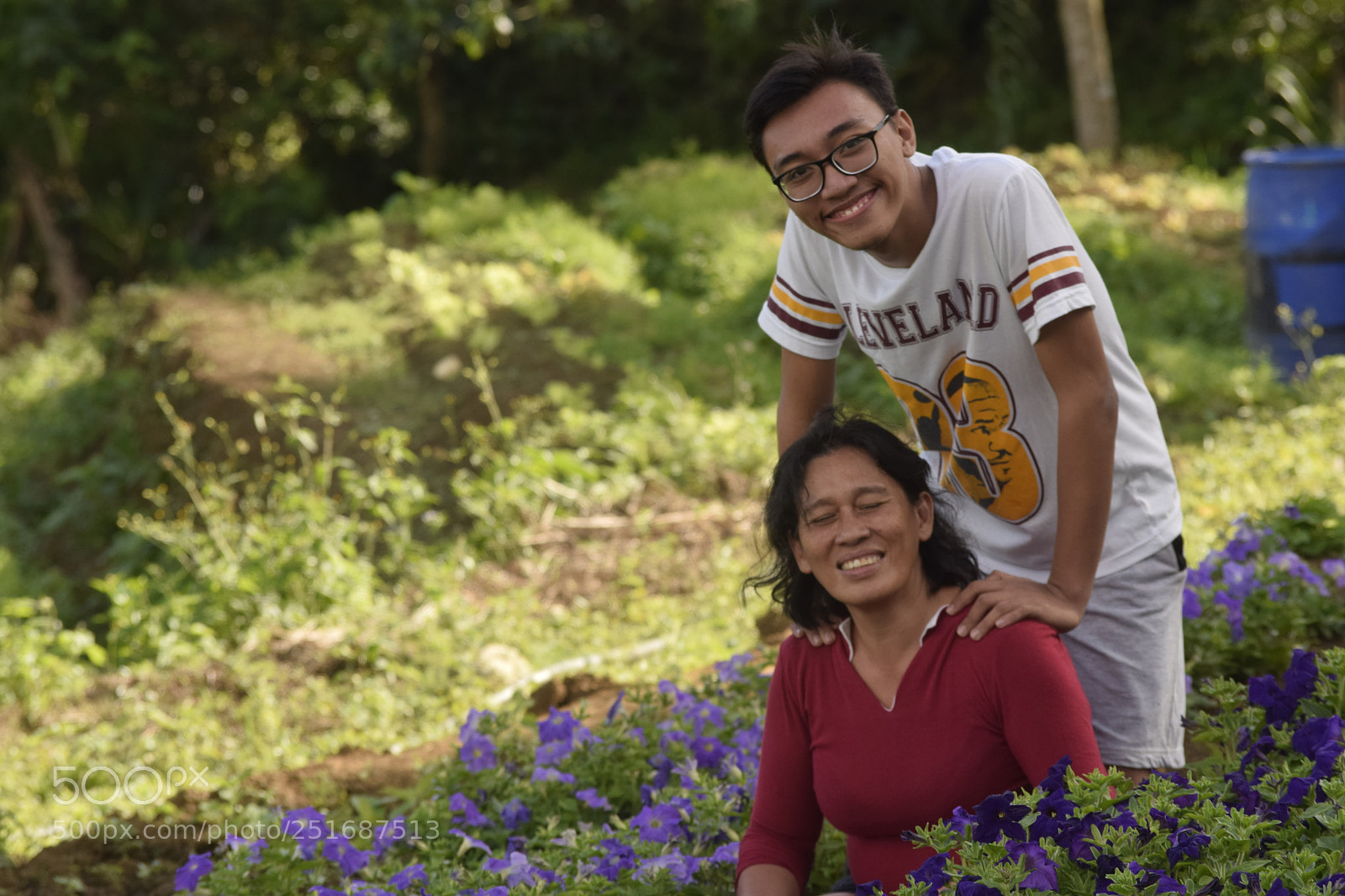 Nikon D3300 sample photo. Mother-son photography