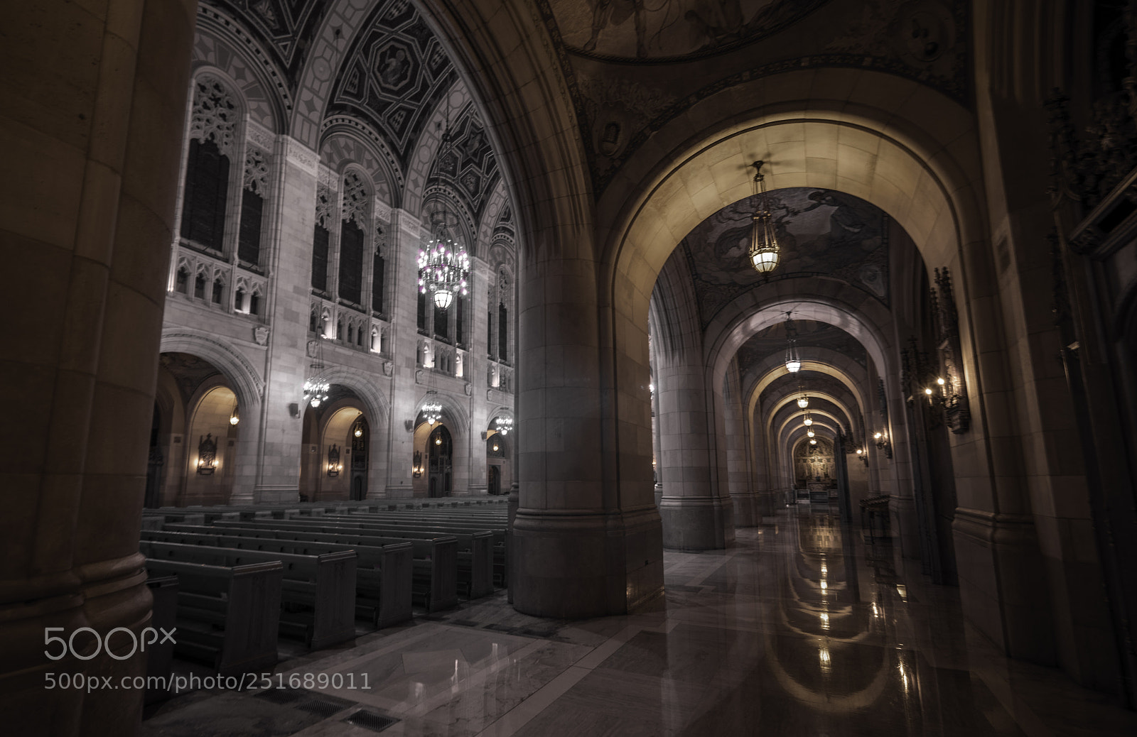 Sony a7R sample photo. Holy rosary cathedral photography