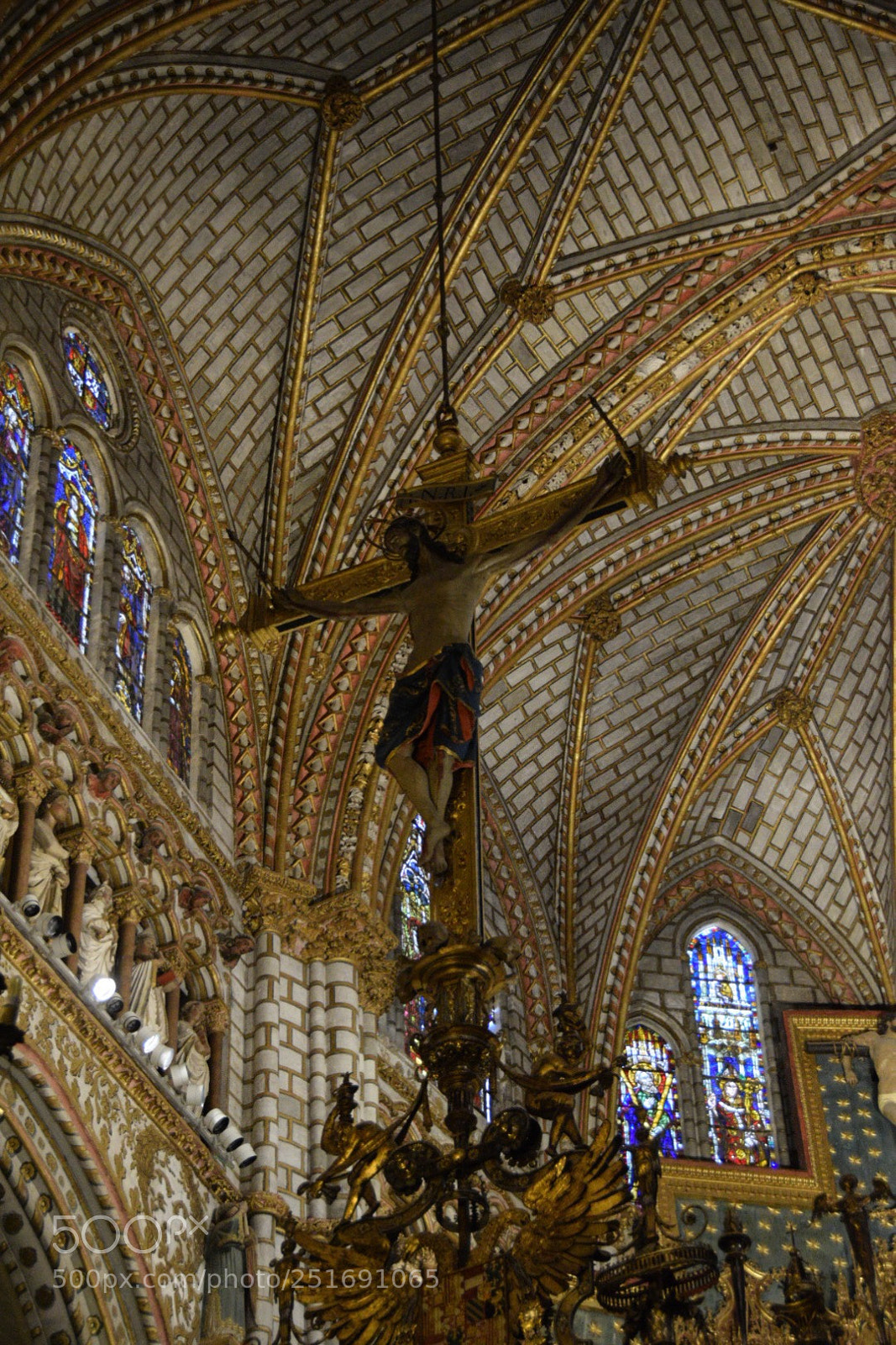 Nikon D5300 sample photo. Toledo cathedral, spain photography
