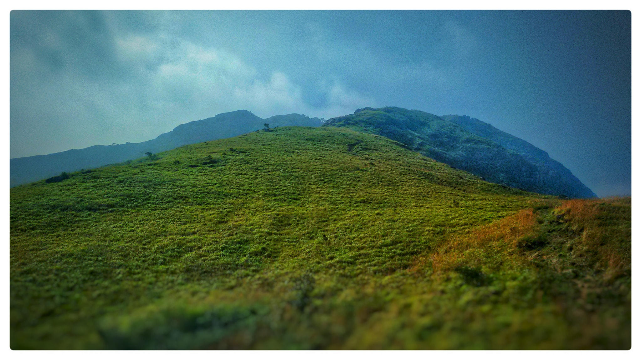 Motorola Moto G (2nd Gen) sample photo. Hill view.. photography