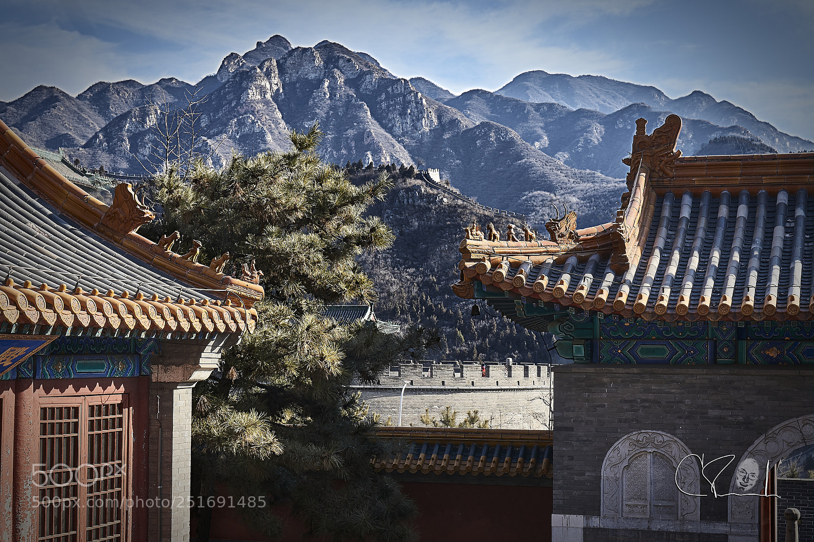 Sony Alpha NEX-6 sample photo. Chaine de montagnes chinoise. photography