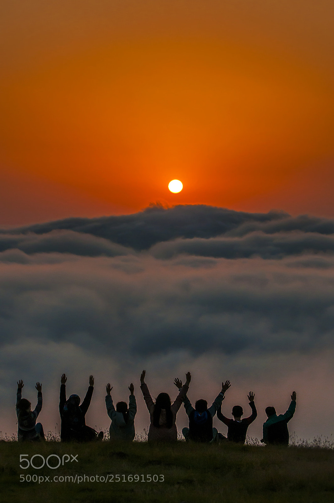 Nikon D90 sample photo. Sunrise in the summit... photography