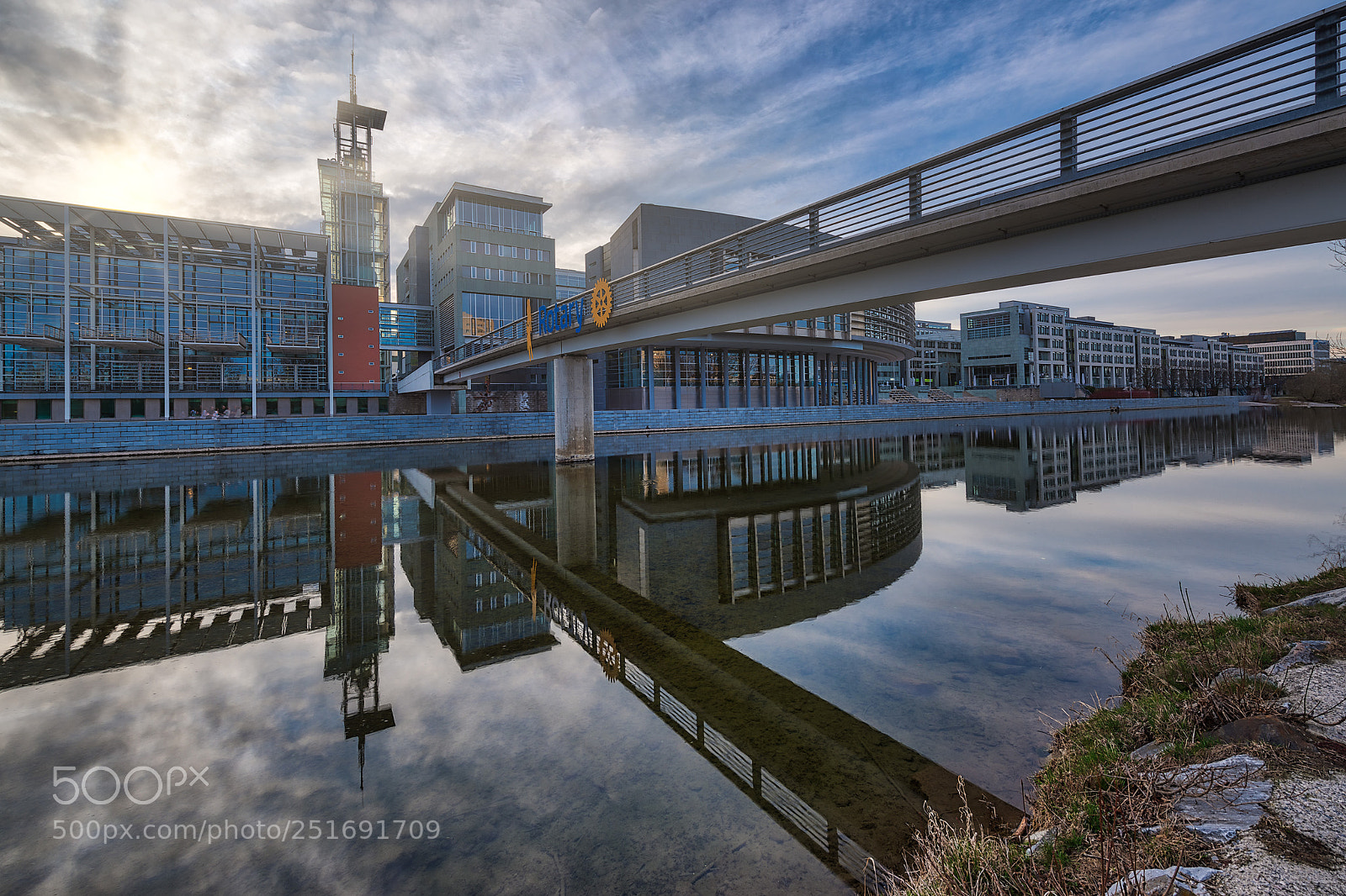 Nikon D800 sample photo. Sunset over klangturm photography