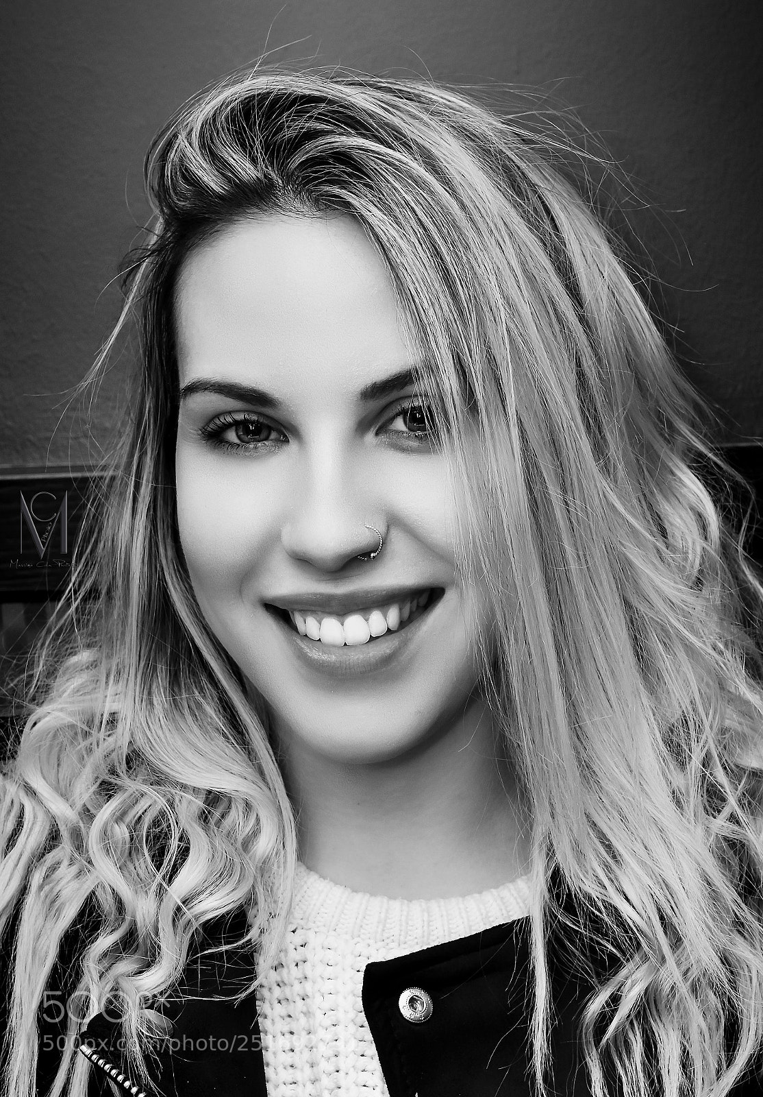 Nikon D7200 sample photo. Sara b/w photography
