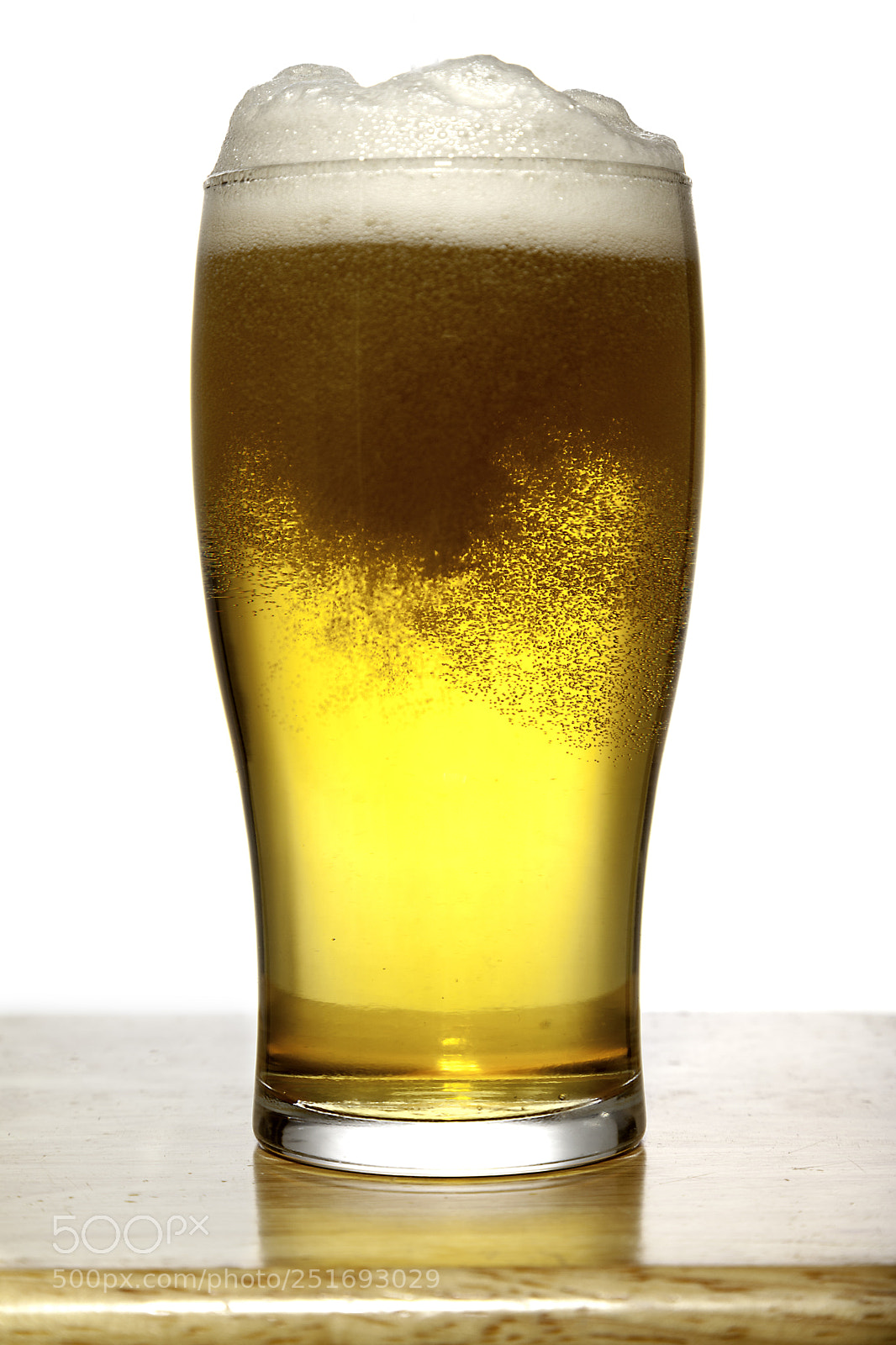 Canon EOS 5D Mark II sample photo. Glass of beer with photography