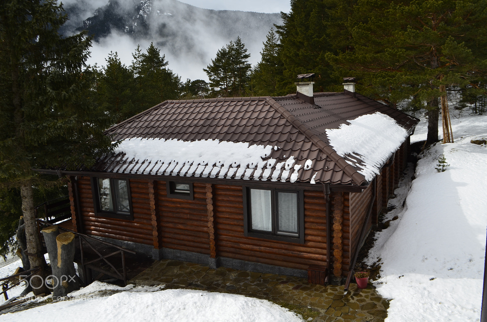 Nikon D5100 sample photo. The wooden house photography