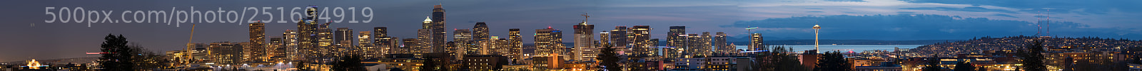 Sony a7R III sample photo. Seattle sunset photography