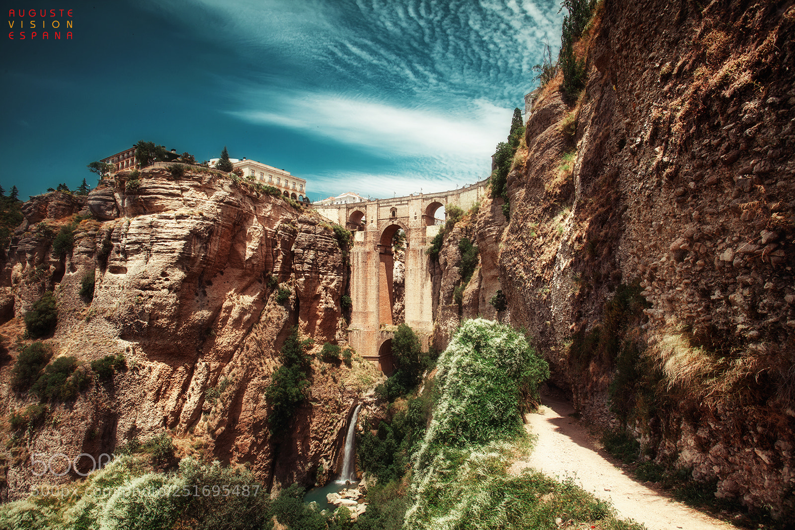 Canon EOS 5D Mark II sample photo. Puente nuevo of ronda photography