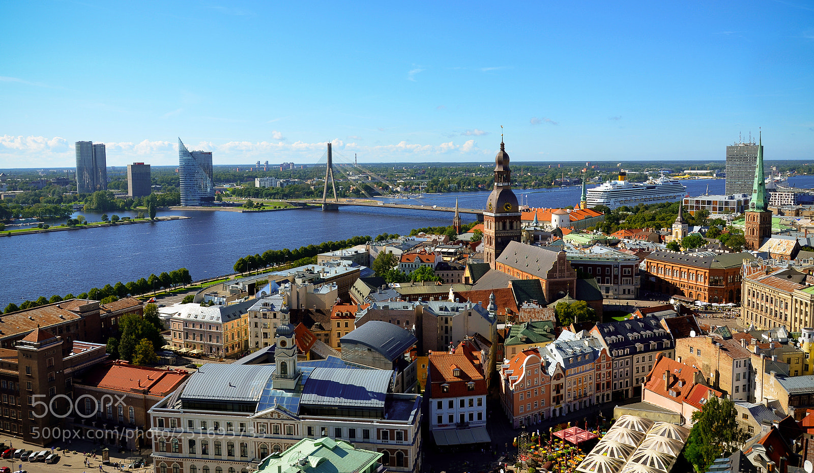 Nikon D5100 sample photo. Riga view from the photography
