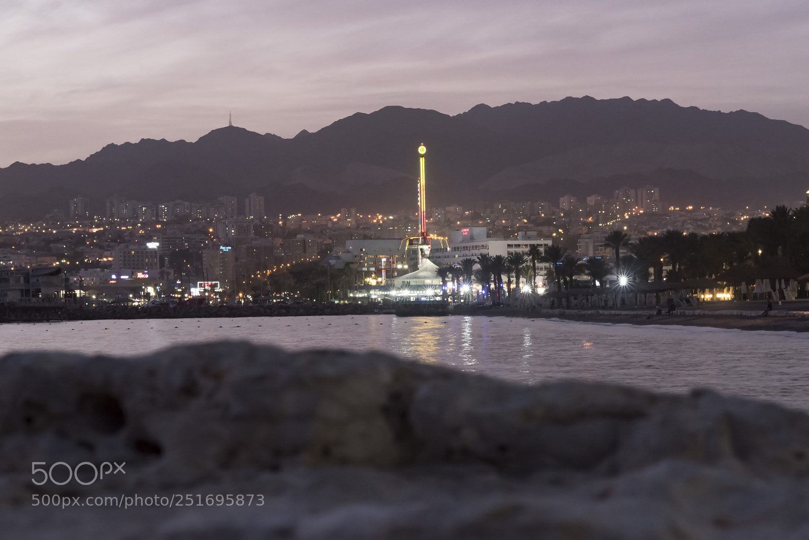 Nikon D810 sample photo. Eilat bay photography