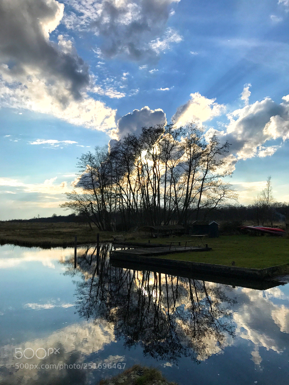 Apple iPhone 7 sample photo. Sunset at waterside photography