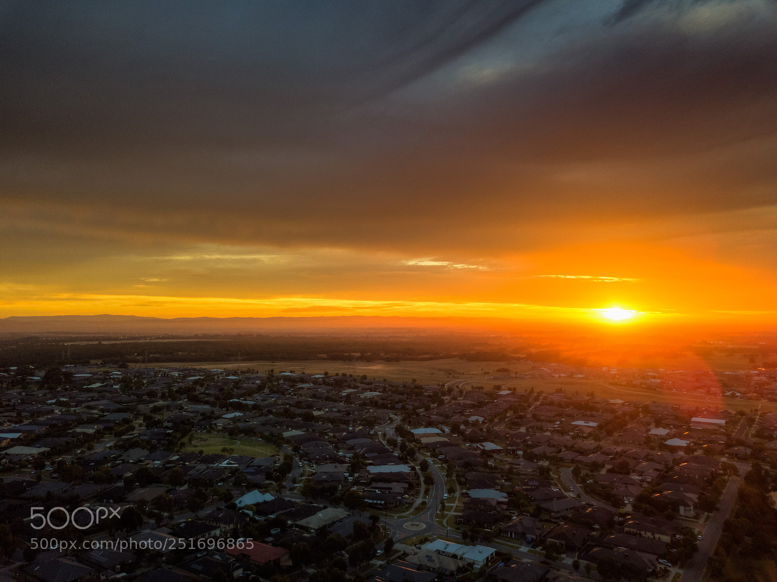 DJI FC220 sample photo. Sunrise photography