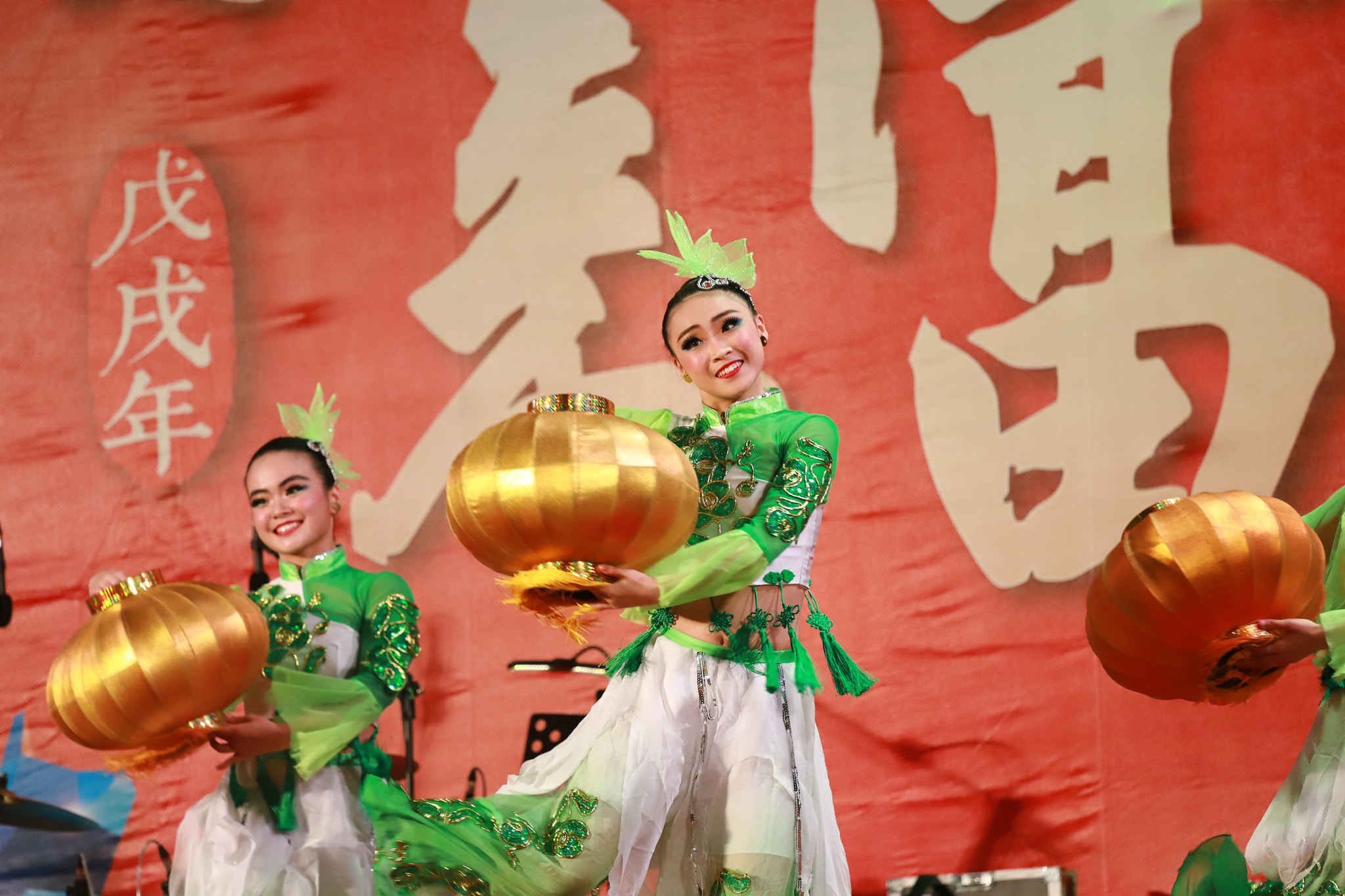 Canon EF 70-200mm F4L IS USM sample photo. Img_3527m 2018中臺灣元宵燈會 飛影舞蹈工作室 photography