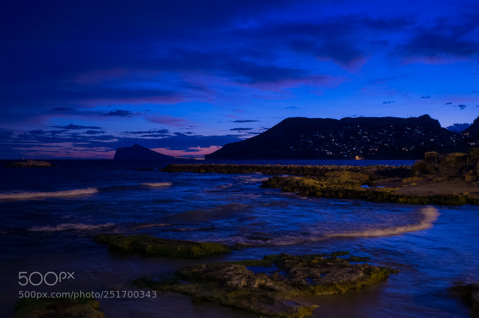 Sony SLT-A57 sample photo. Atardecer azul en la photography
