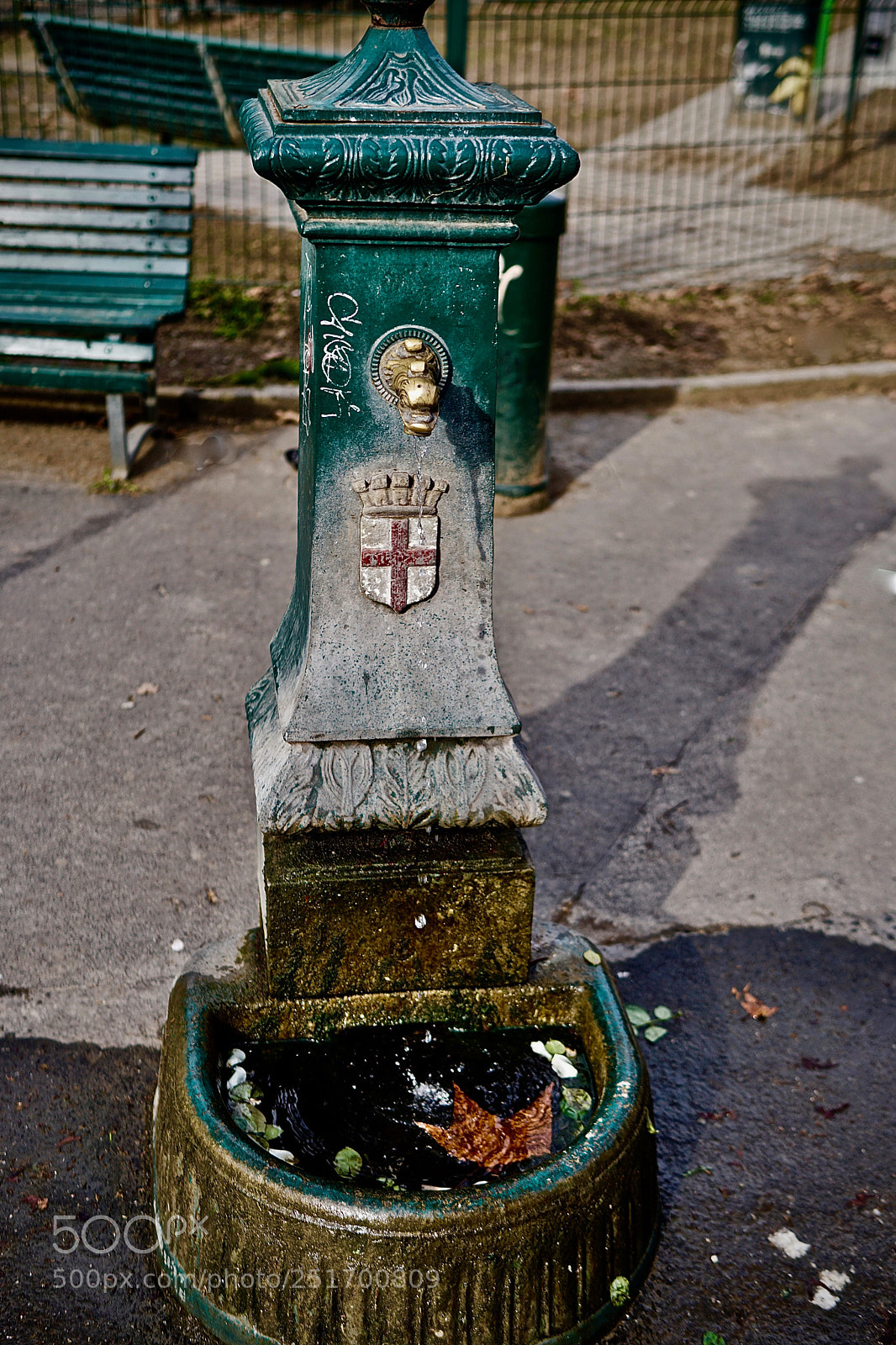 Sony a6300 sample photo. Fountain photography