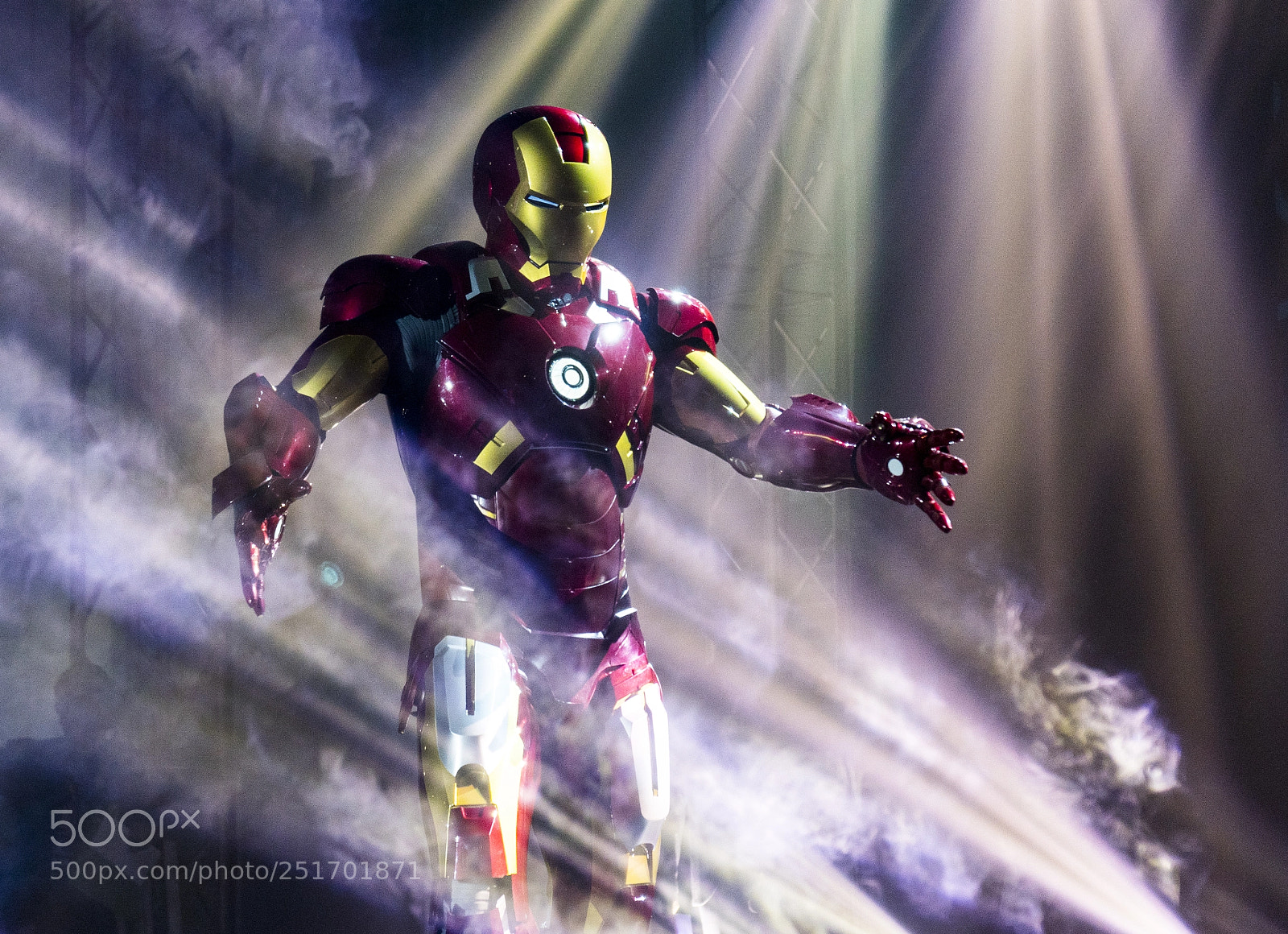 Sony a6500 sample photo. Comic con asia iron photography