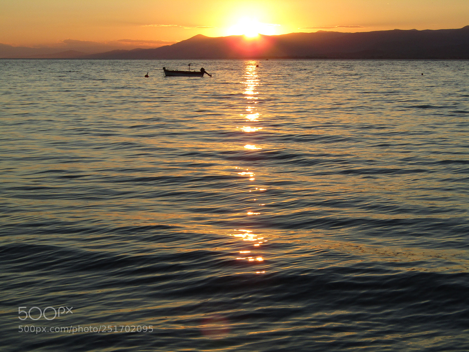 Canon PowerShot SX410 IS sample photo. Sunset by the sea photography
