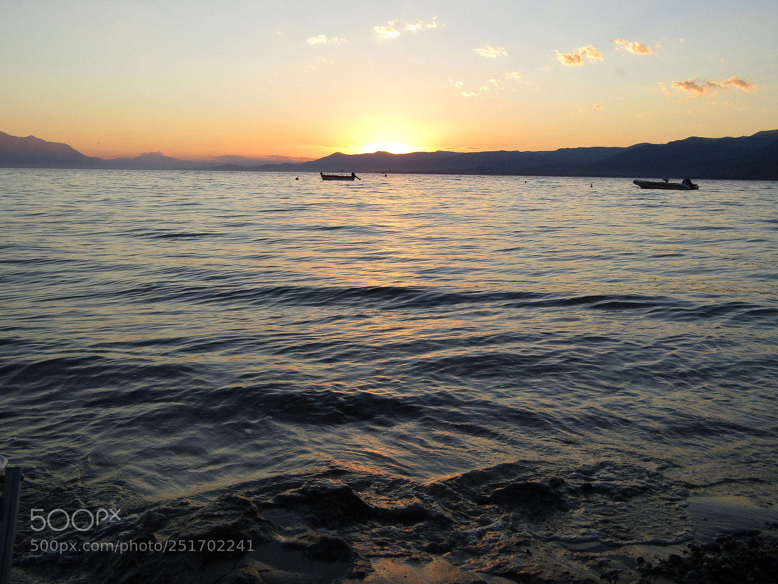 Canon PowerShot SX410 IS sample photo. Dusk by the sea photography