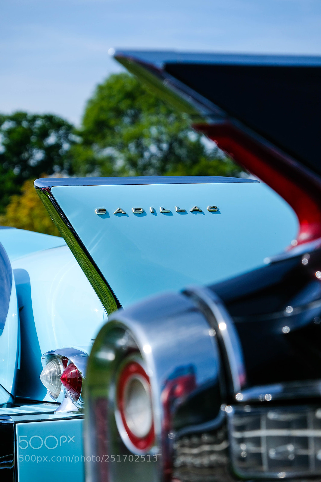 Fujifilm X-T2 sample photo. Cadillac fins photography