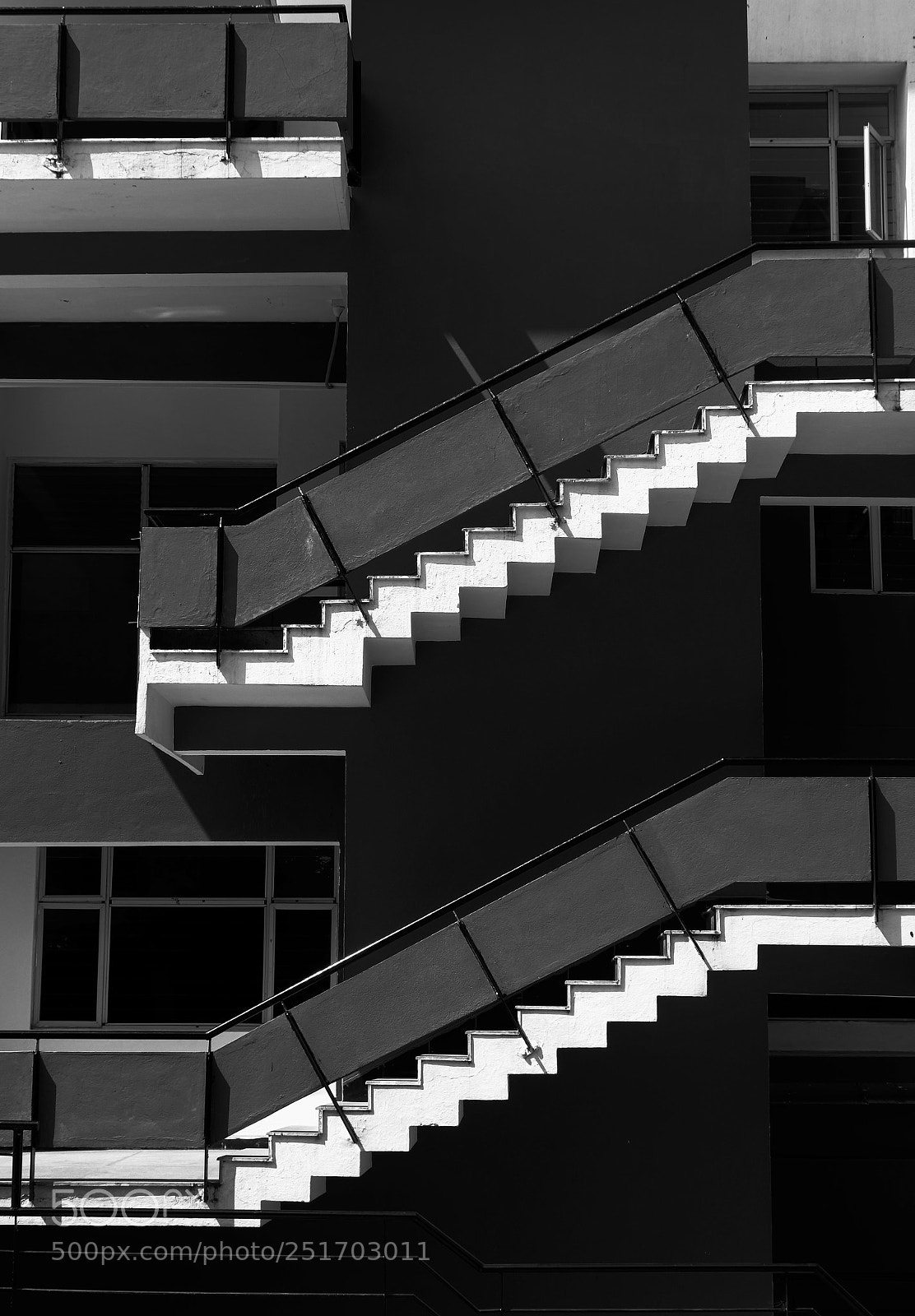 Canon EOS 80D sample photo. Staircase photography