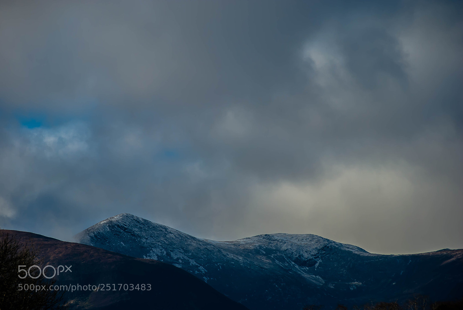 Nikon D60 sample photo. Snowy hills of kerry photography