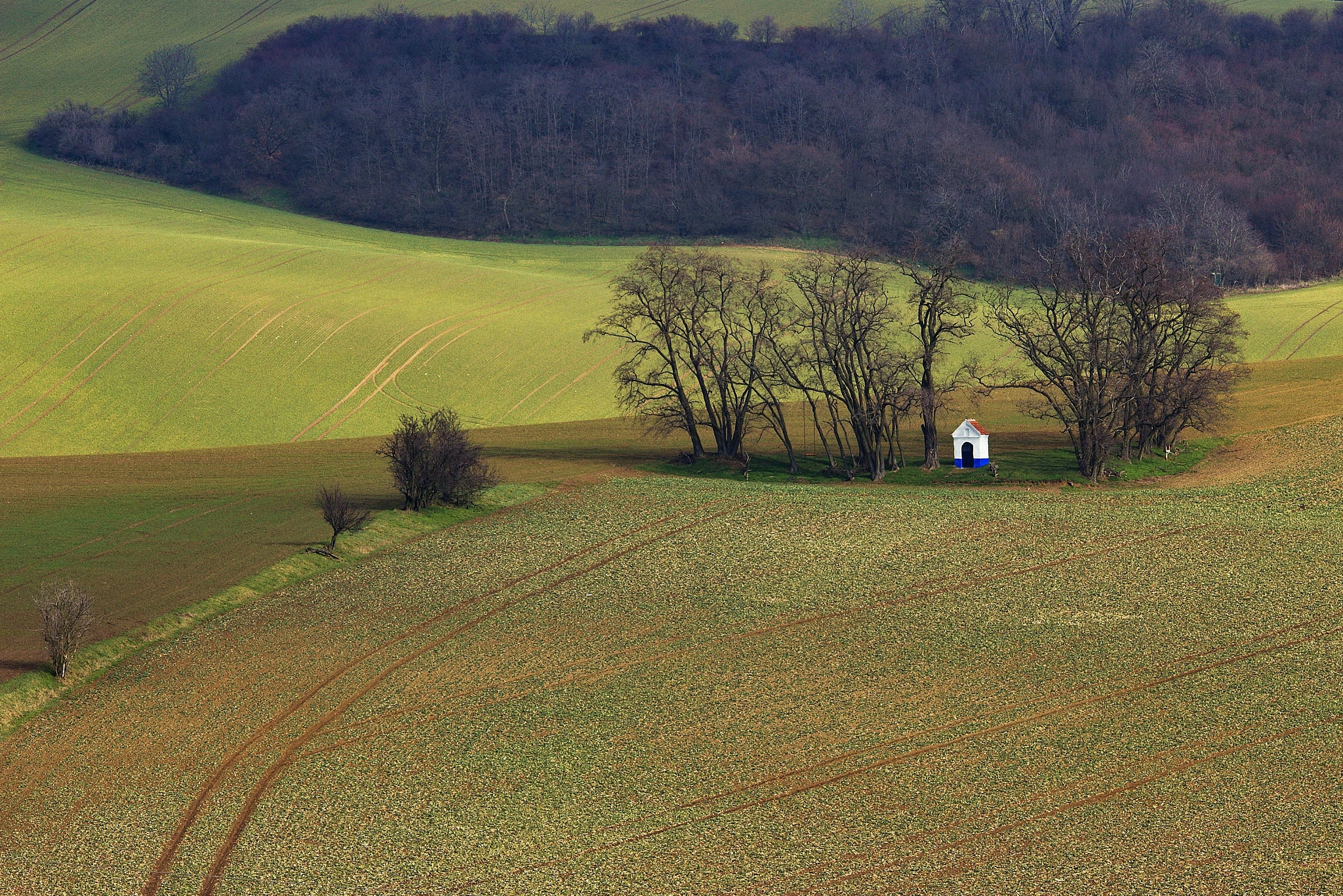 Sigma 150-500mm F5-6.3 DG OS HSM sample photo. Chapel of st. barborka-moravian tuscany photography