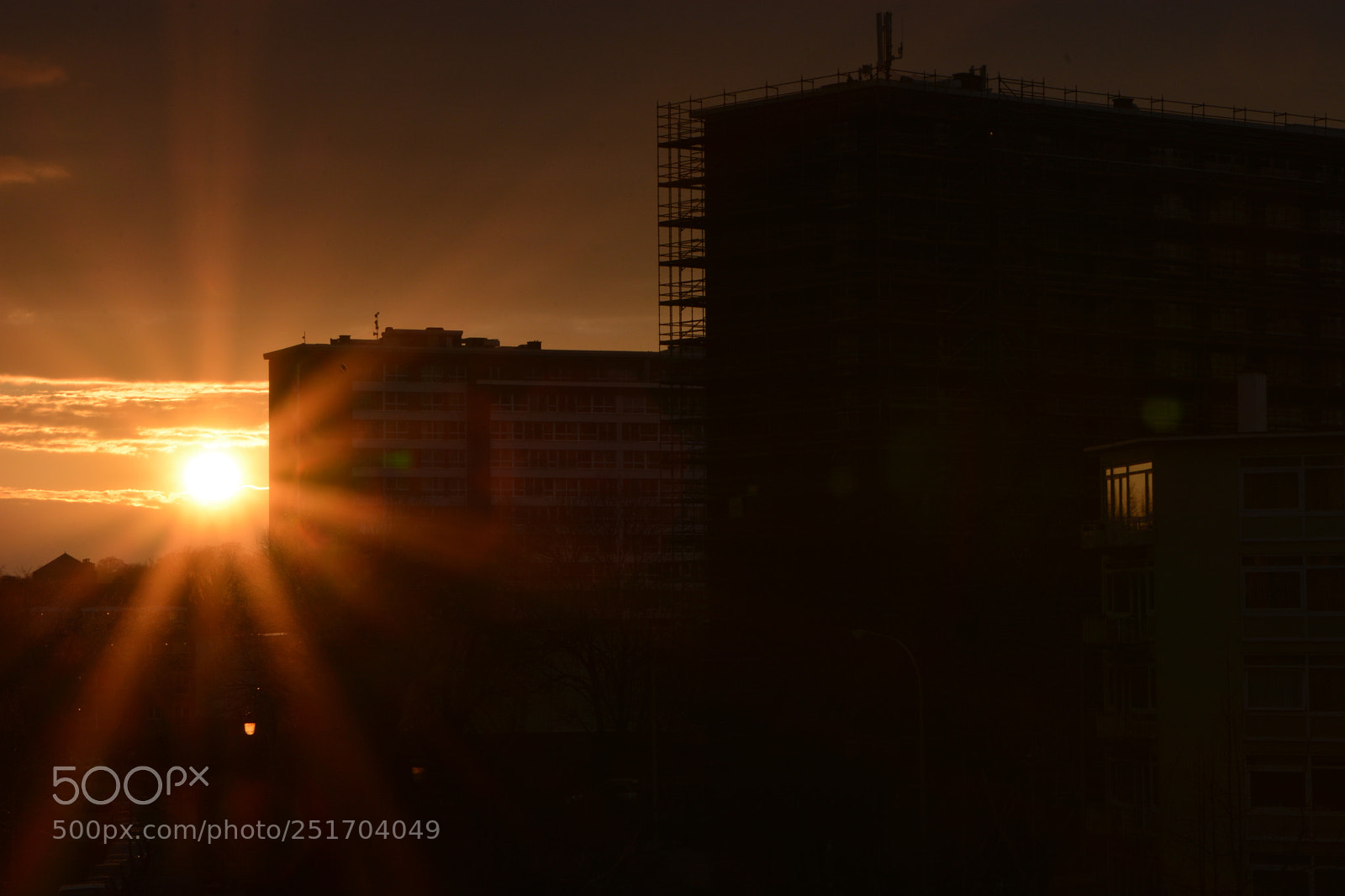 Nikon D7100 sample photo. Sunset brussels photography