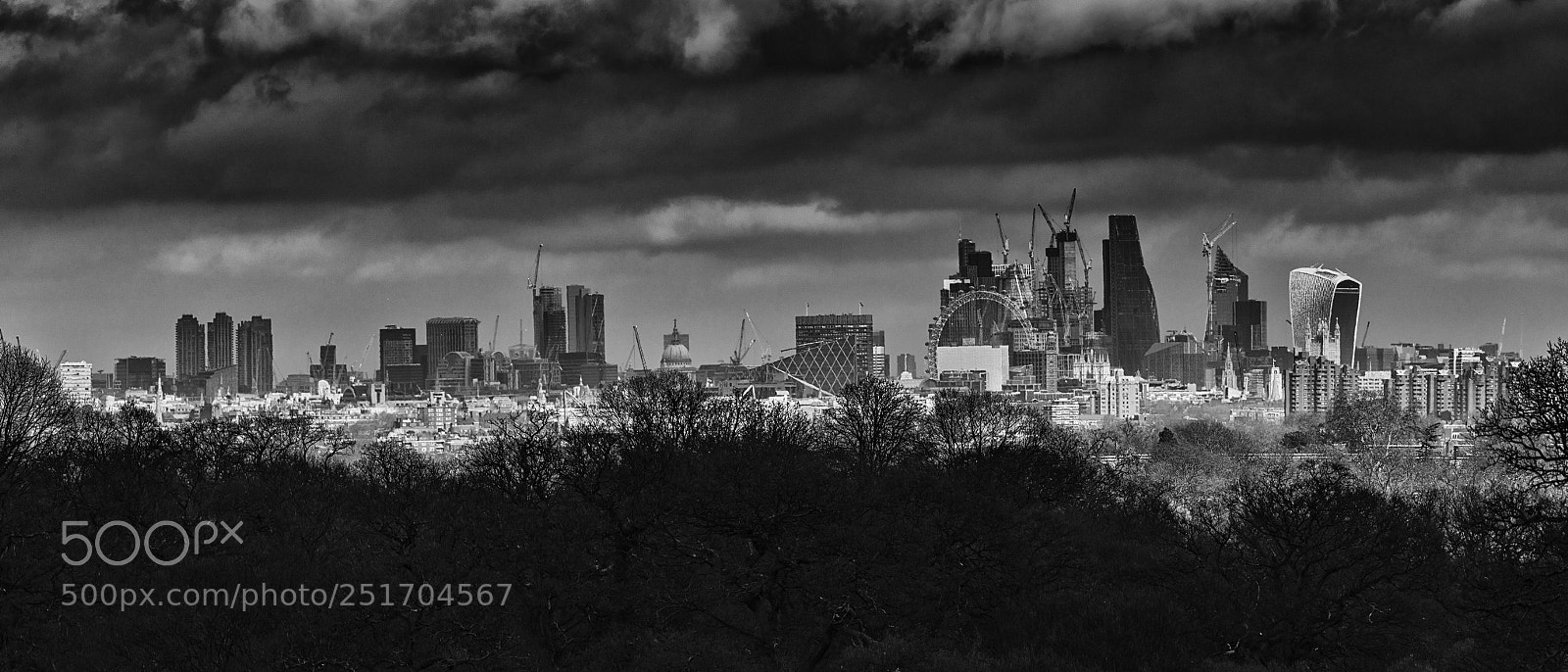 Pentax K-1 sample photo. London skyline photography