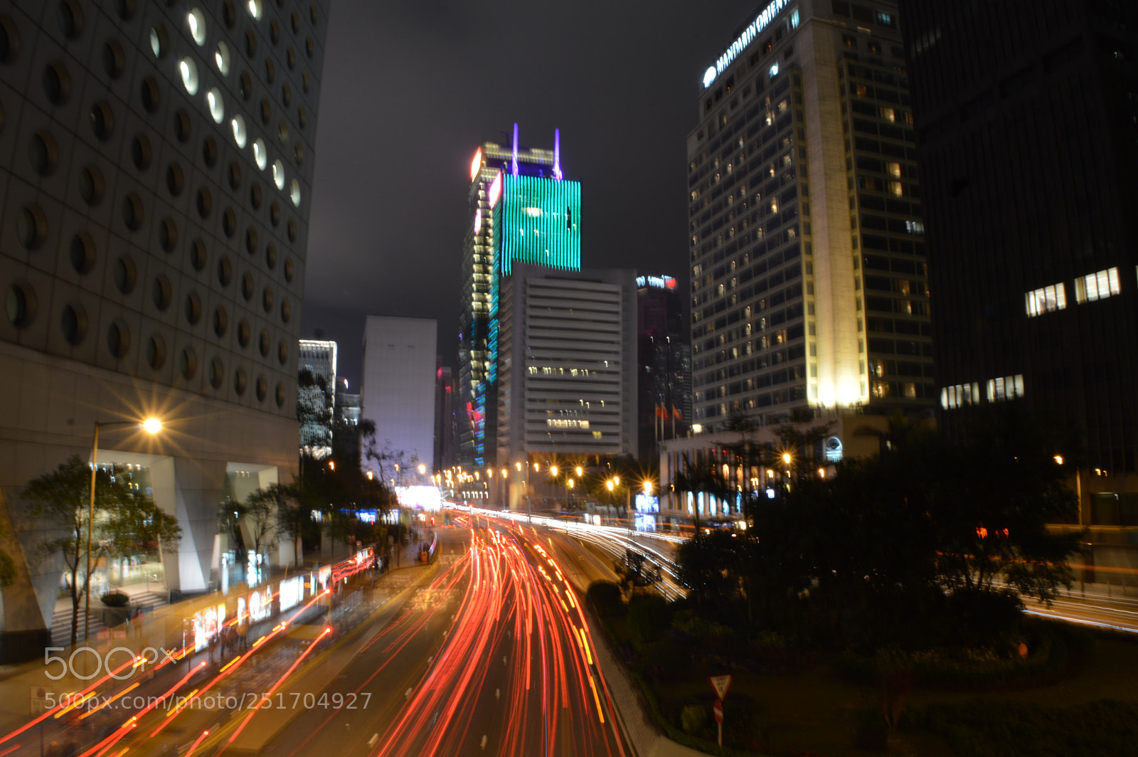 Nikon D3200 sample photo. Hong kong traffic via photography